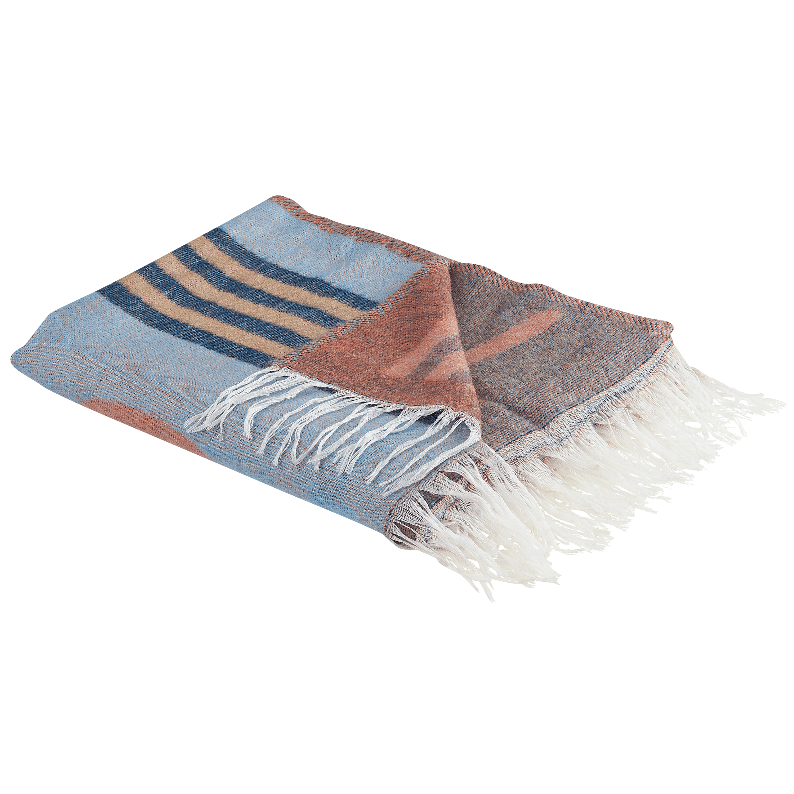 Torkkupeitto RESHA 130 x 170 cm Monivärinen – Beliani