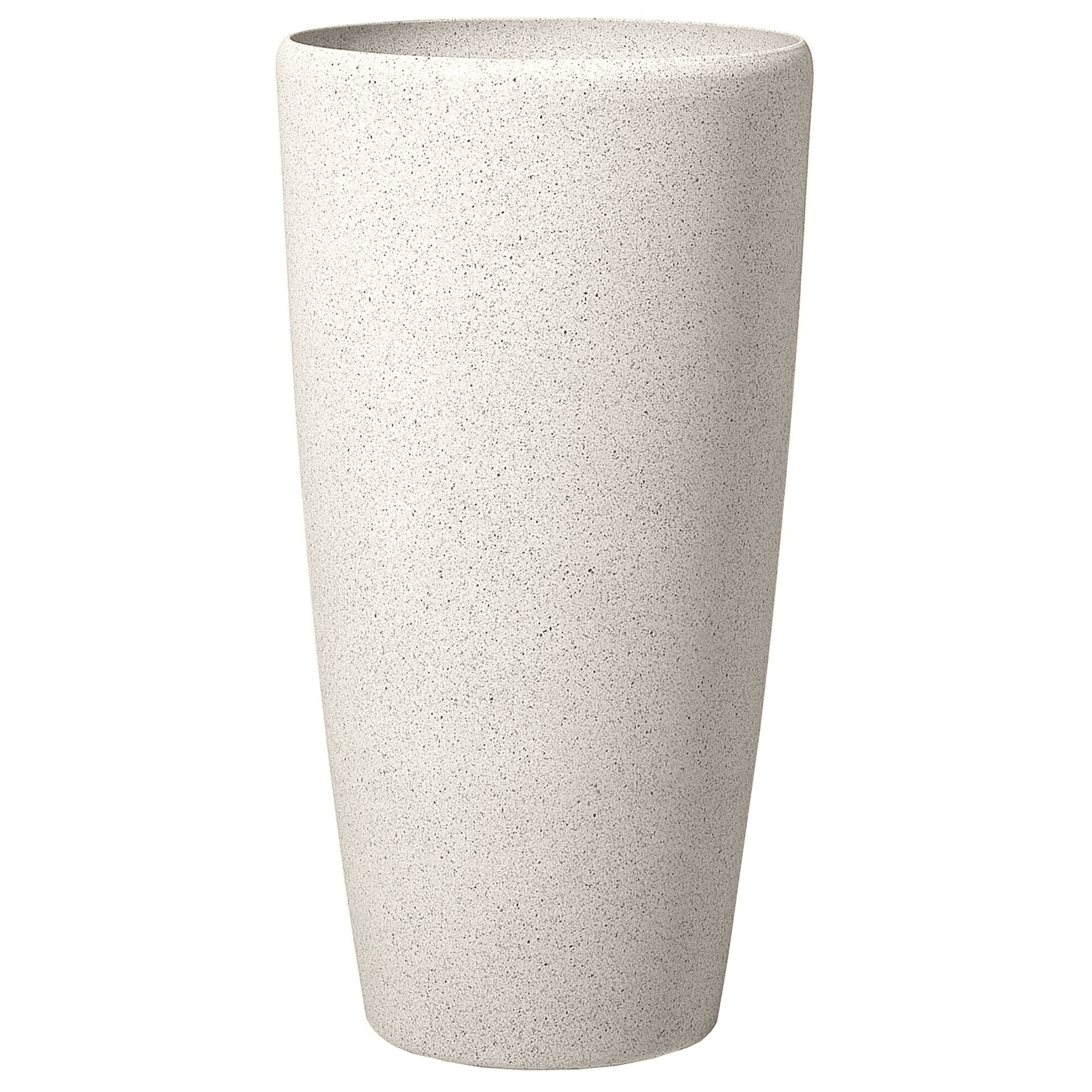 Kukkaruukku ABDERA 39 cm Vaaleanbeige – Beliani