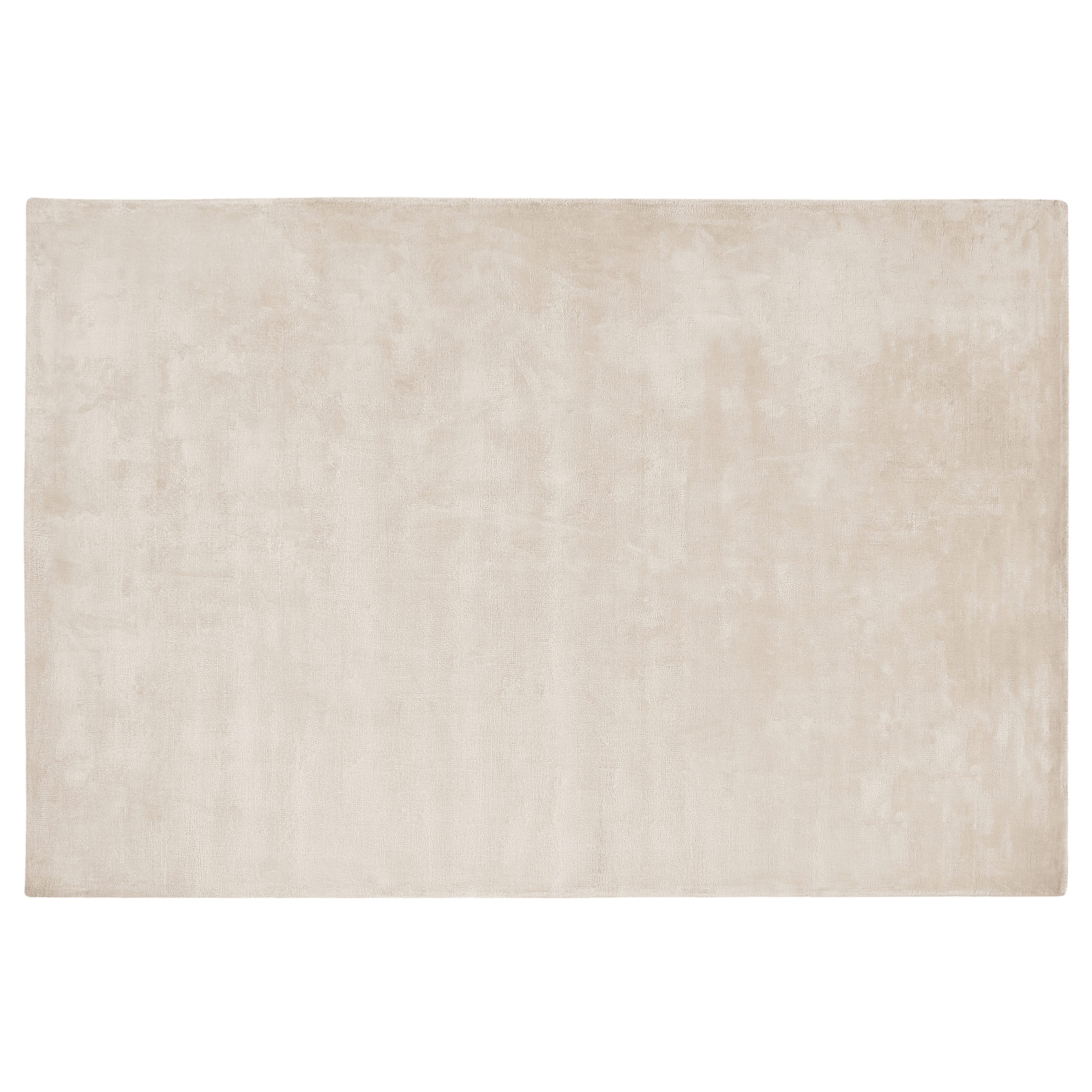 Matto GESI II Vaaleanbeige 140 x 200 cm viskoosi – Beliani