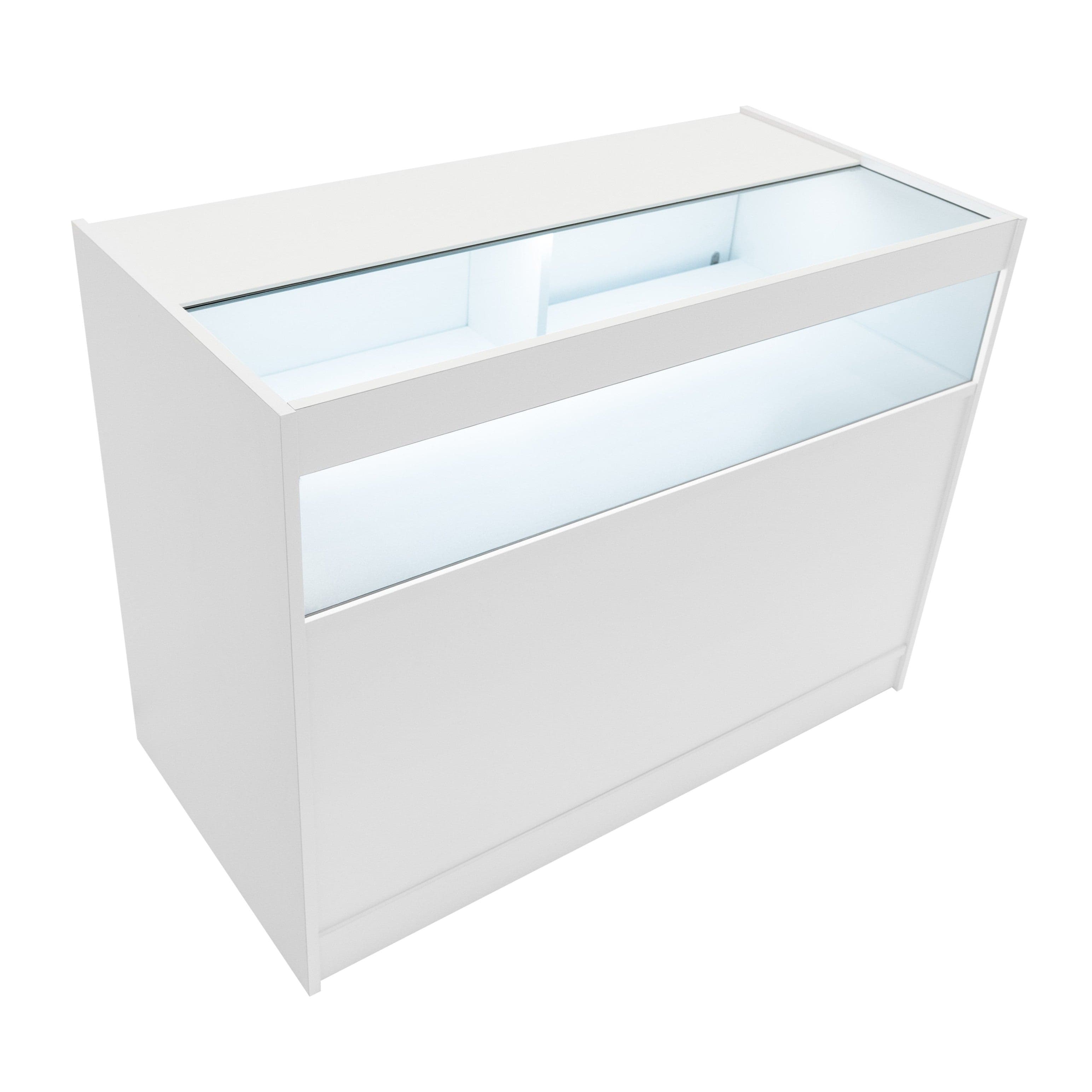 LED-myymälätiski B1200 - Valkoinen