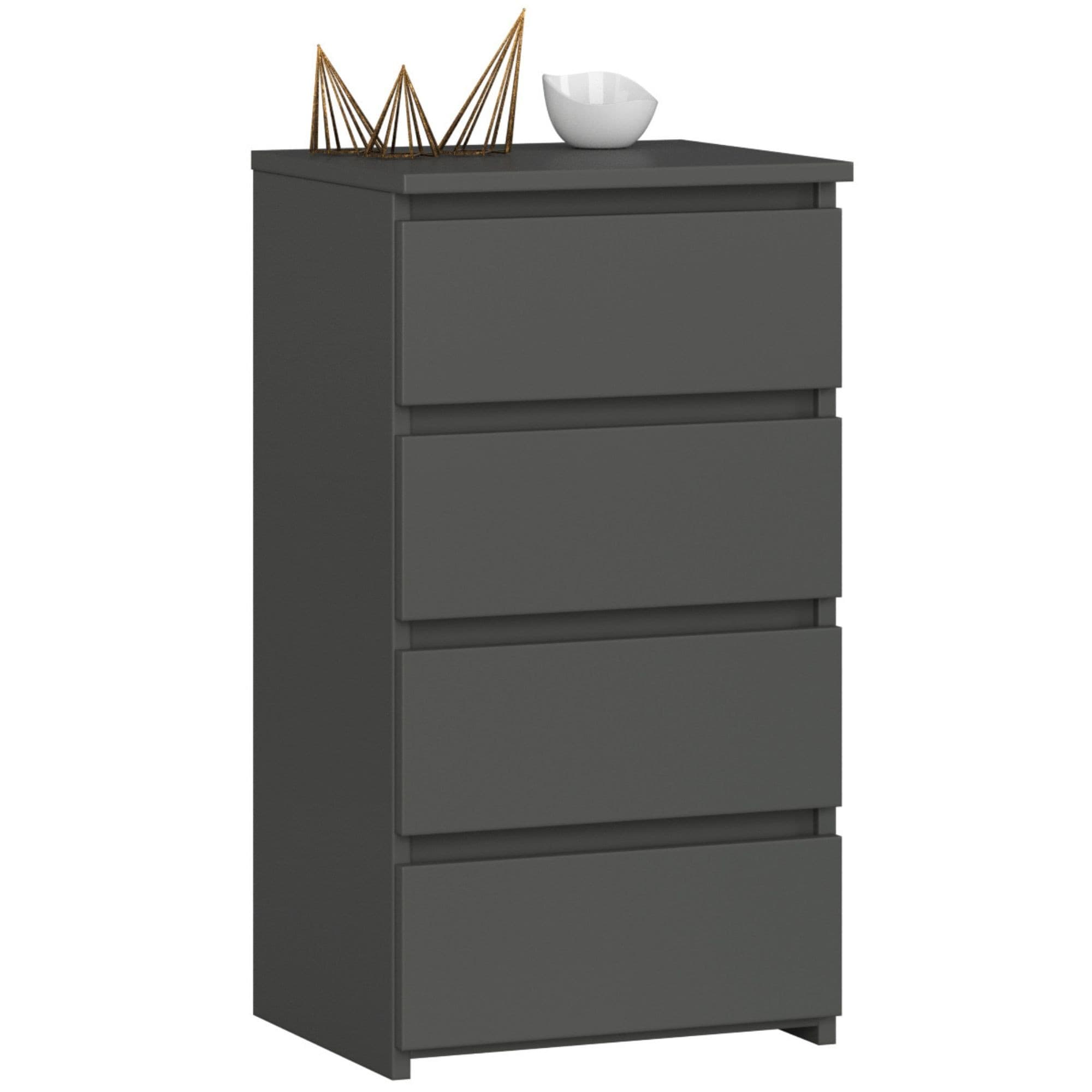 Akord Alakaappi Grafiitti Kiiltävä 40x35x74 – Akord