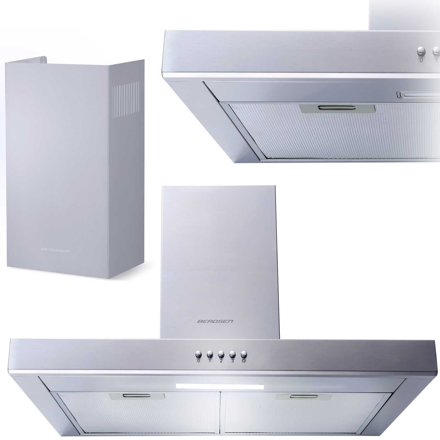 Berdsen BE-60A-T1 INOX 60 cm liesituuletin – Berdsen