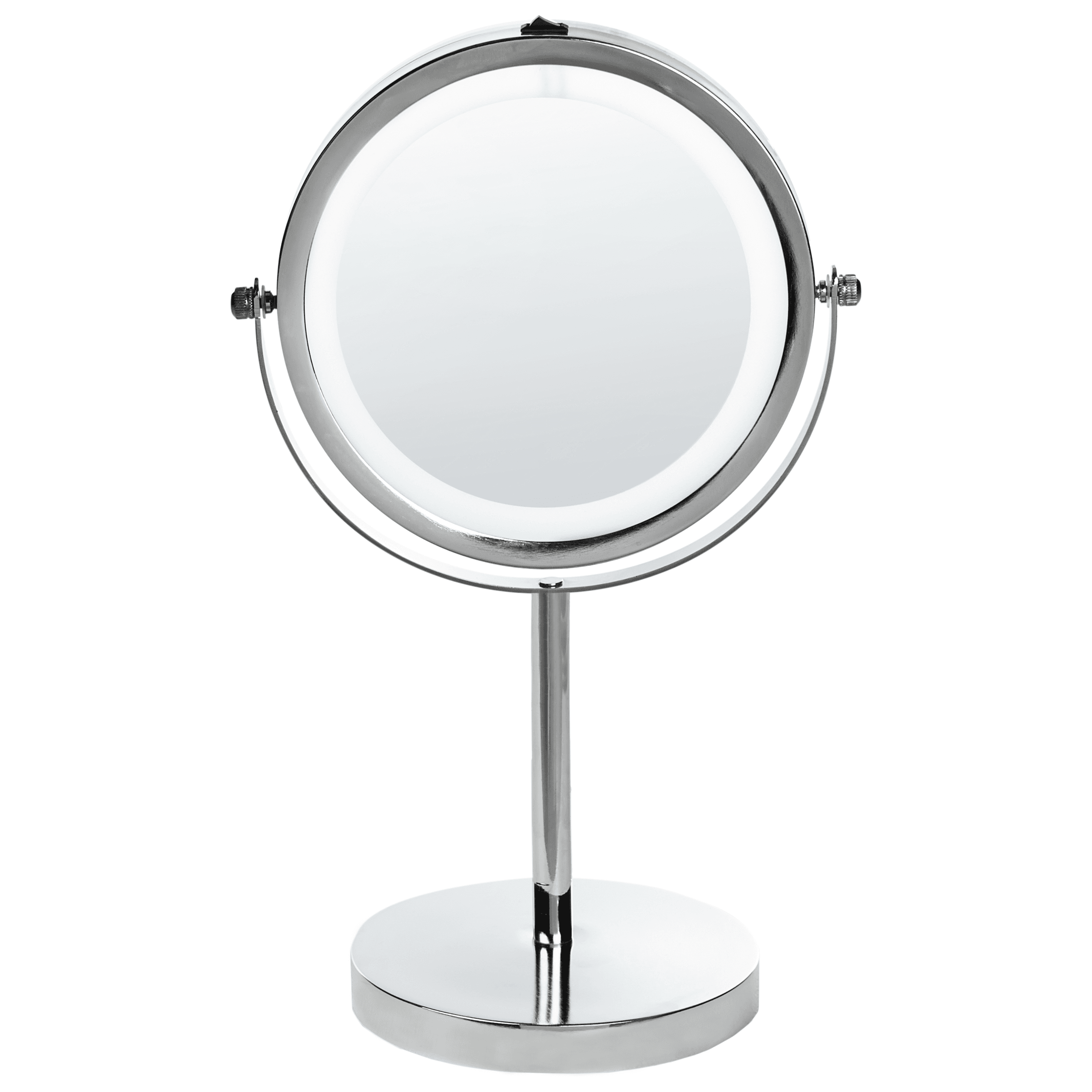 Meikkipeili LED-valo VERDUN Hopea