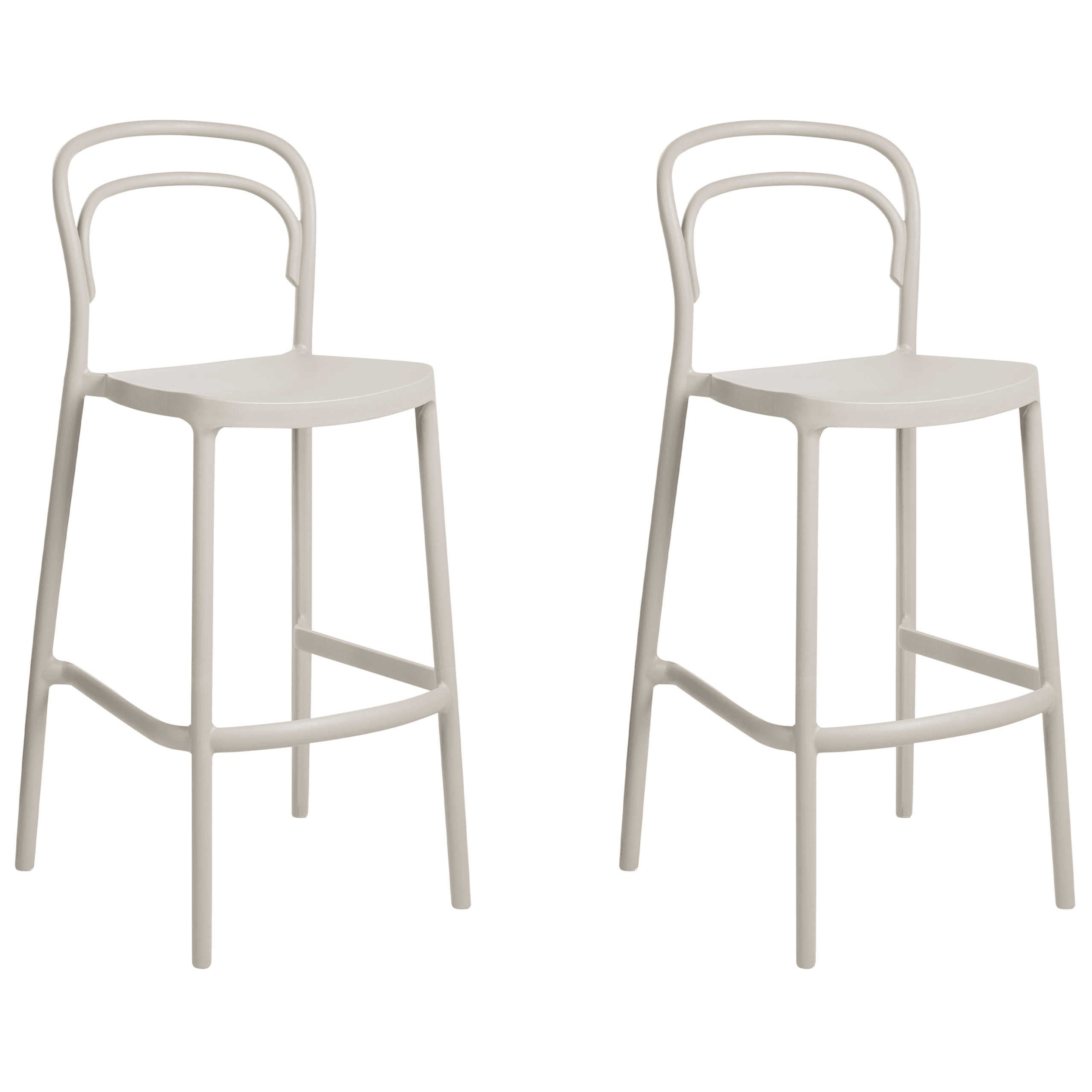 Ulkobaarituolisetti 2 kpl PORANO Beige
