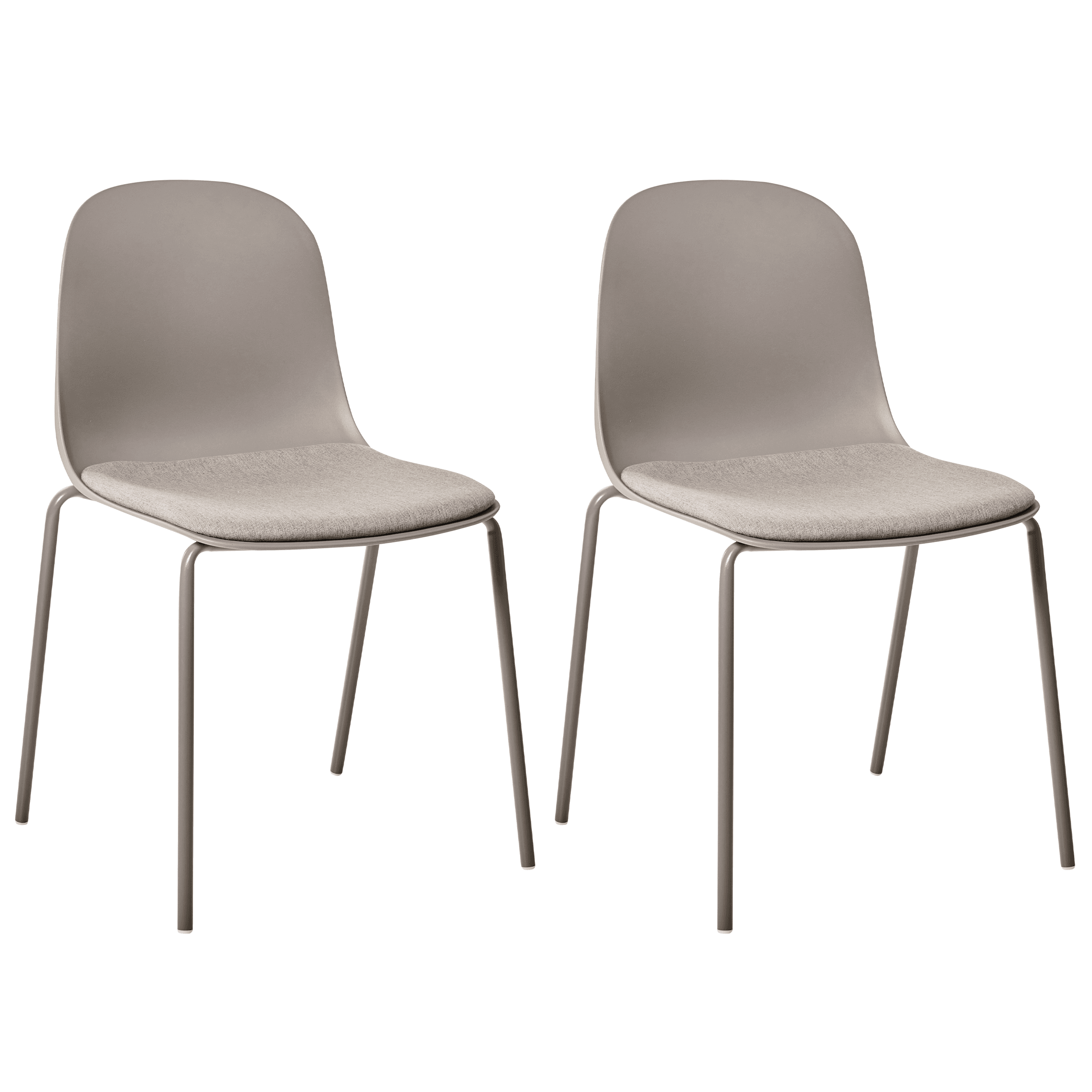Kokoustuolisetti 2 kpl DORR Ruskeanharmaa