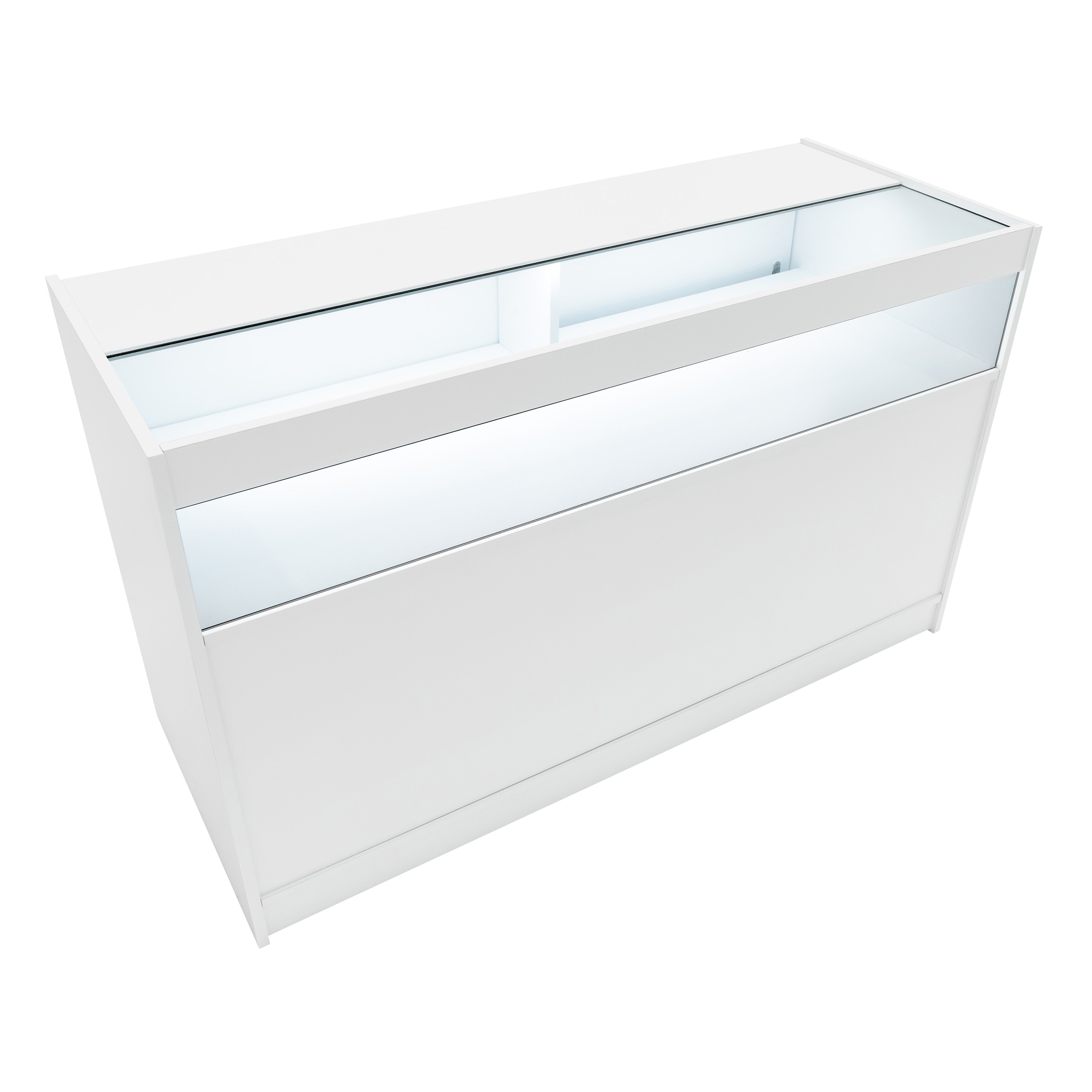 LED-myymälätiski B1500 - Valkoinen