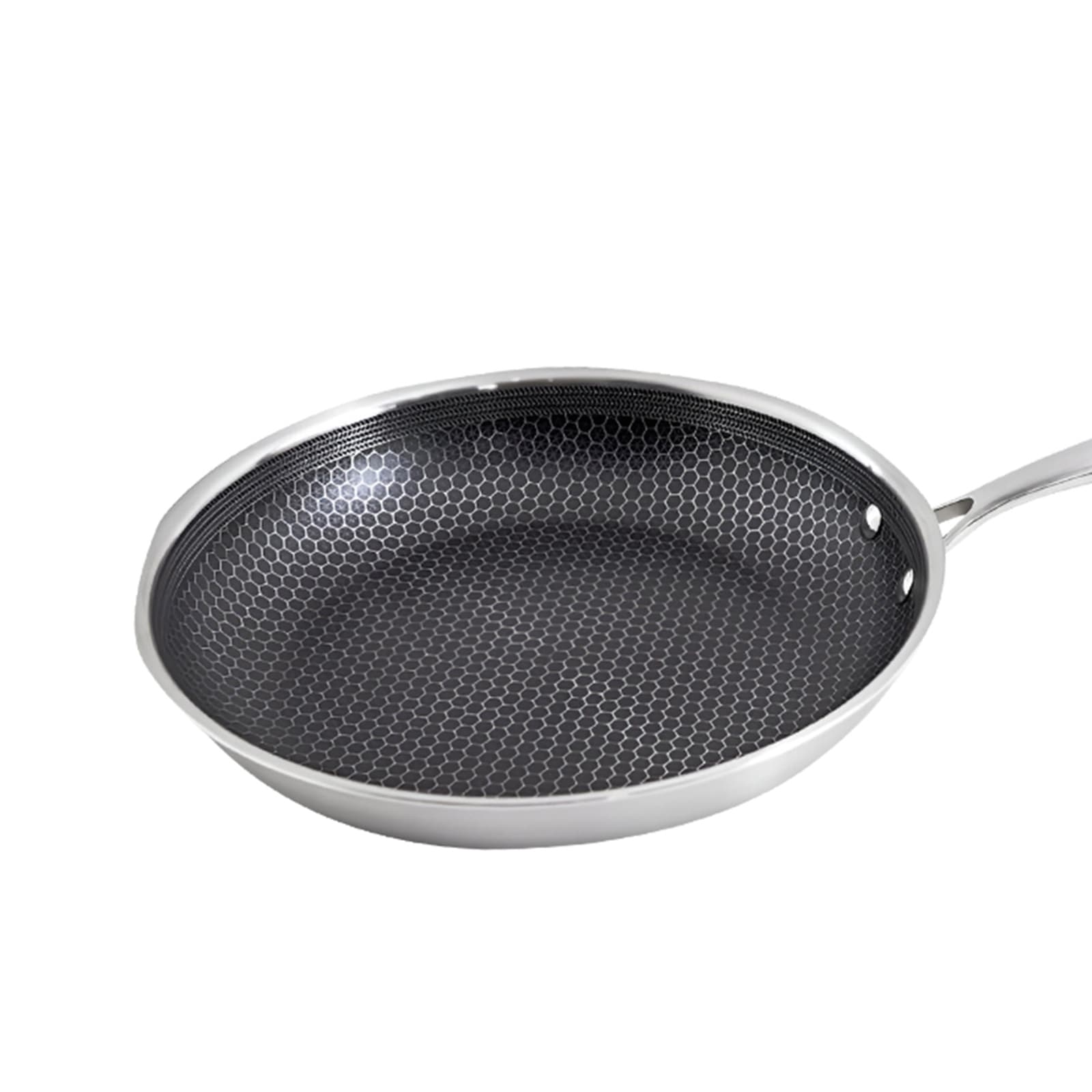 Wok 32 cm, hunajakennopinnoite ja pitkä kahva – Cheffinger