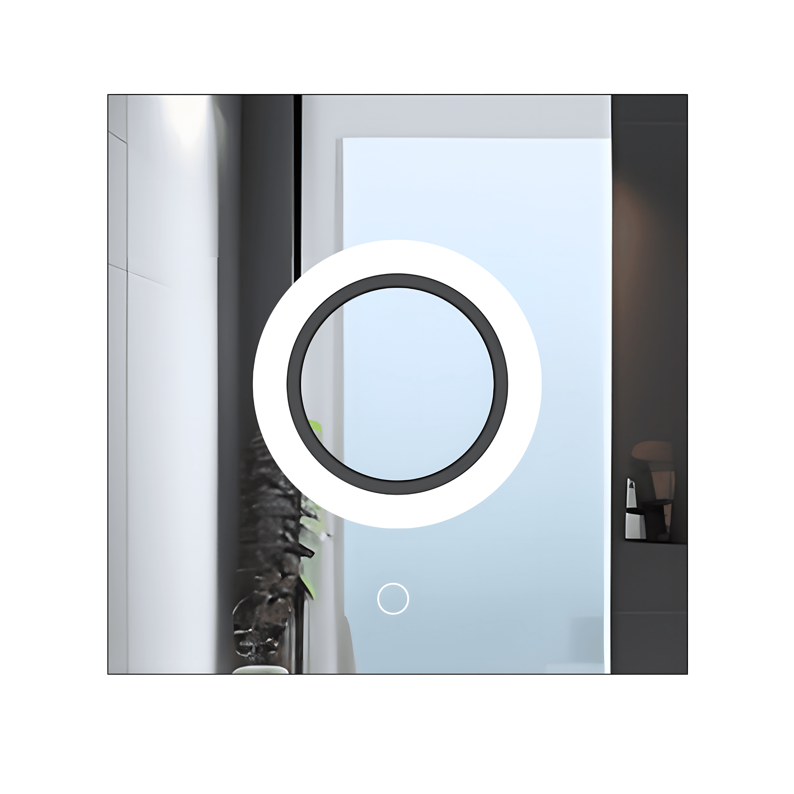 TUTUMI LED-seinäpeili YH-BL-12 60 läpinäkyvä, 60x60x2cm