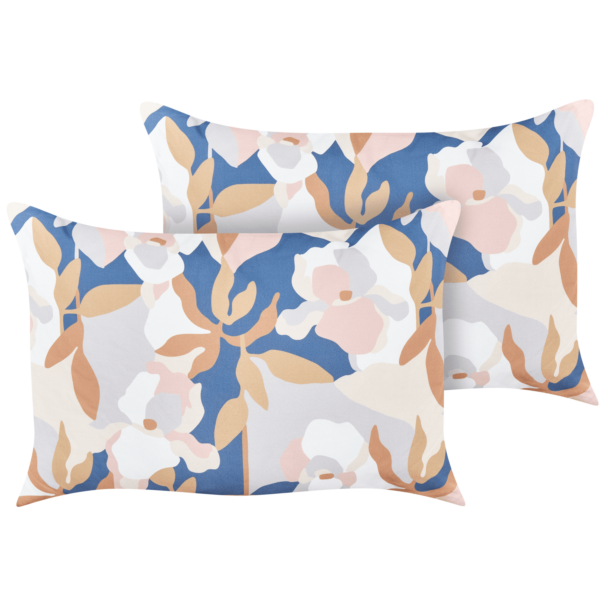 Ulkotyynysetti 2 kpl VEREZZI Kukkakuvio 40 x 60 cm Monivärinen