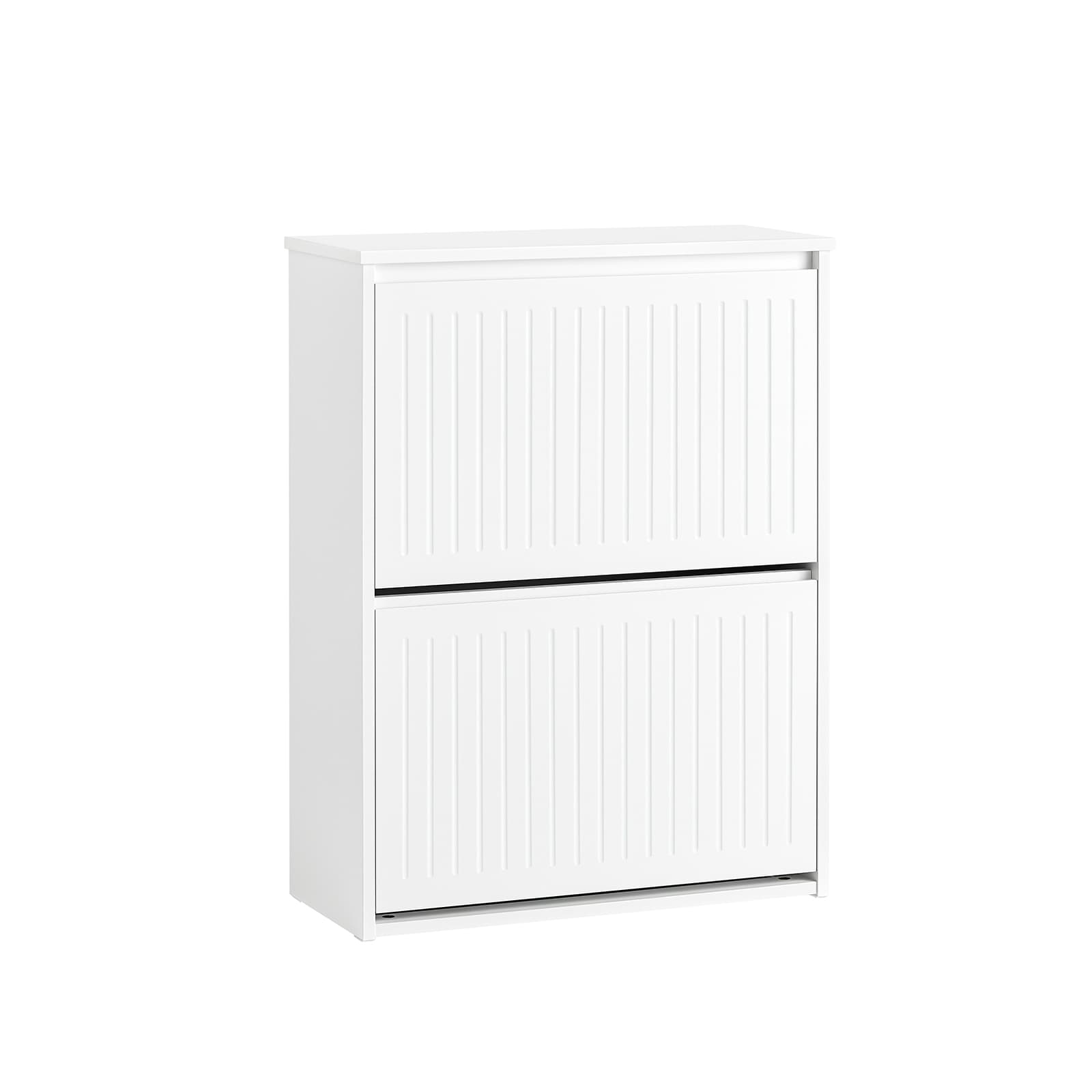 SoBuy Kenkäkaappi FSR165-K-W 2-hyllyinen säästävä & laadukas