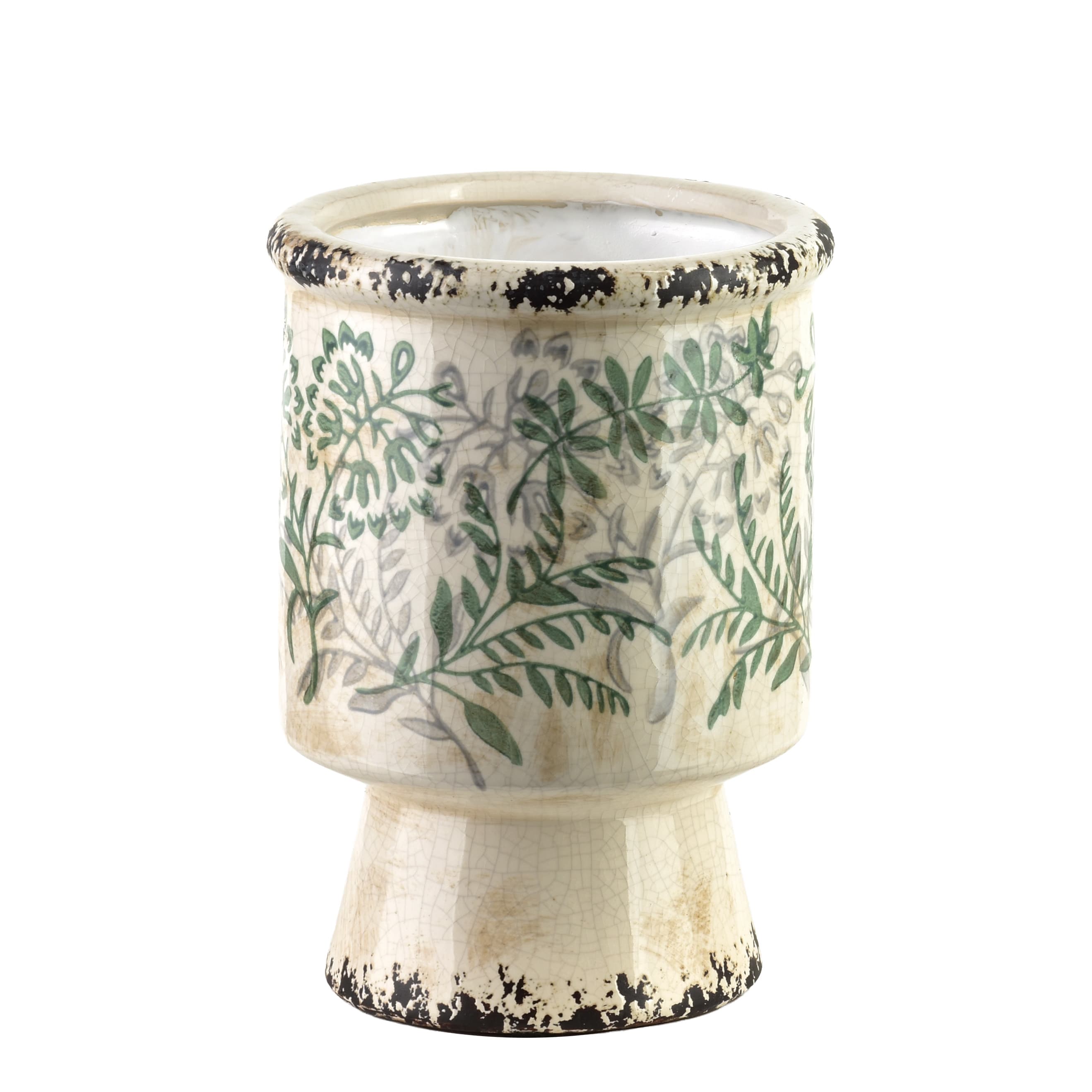 Ruukunsuoja keramiikka Crocket Crocket 13,5x13,5x18,5 beige 1kpl – MONDEX