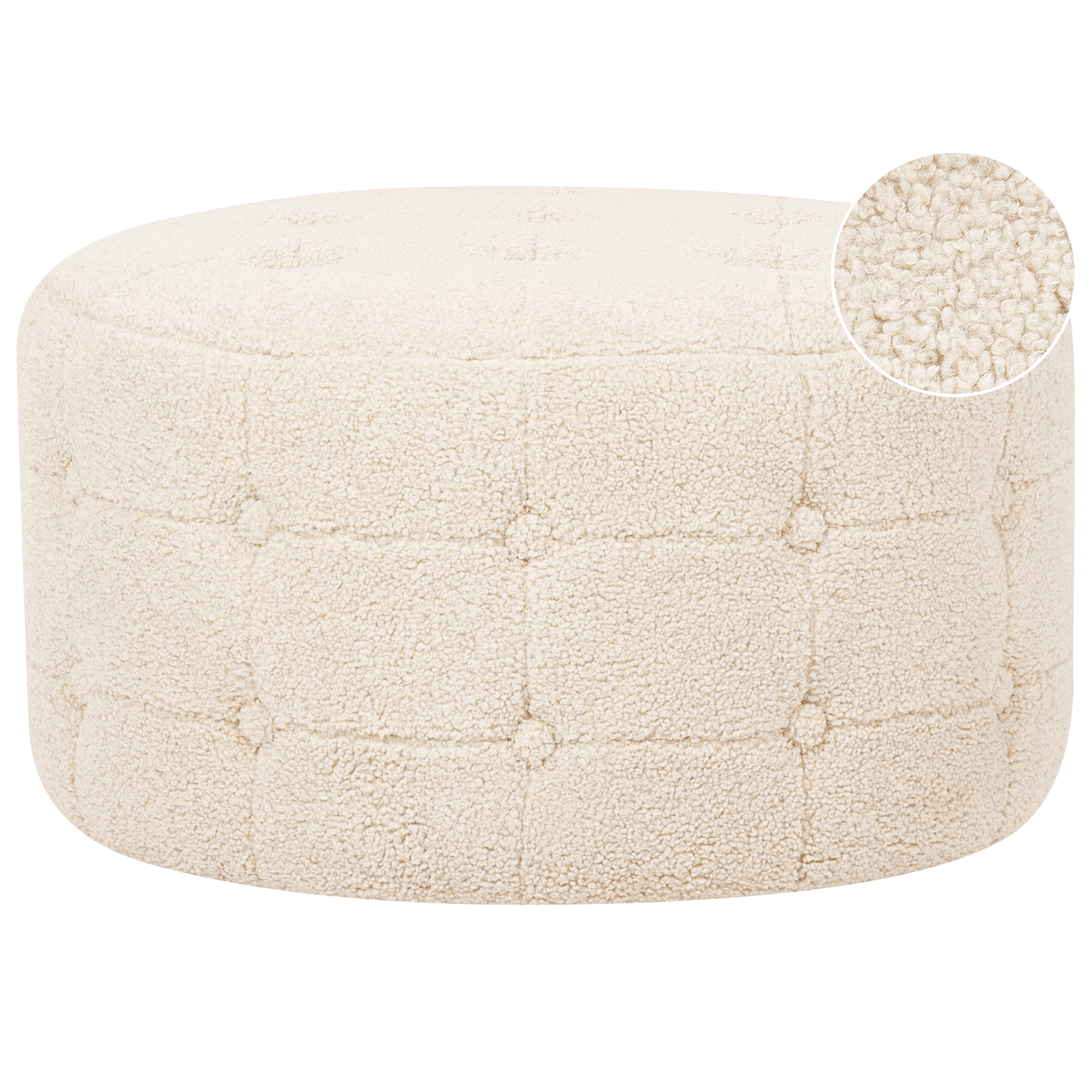 Rahi TAMPA buklee Beige 55 cm 55 cm 30 cm