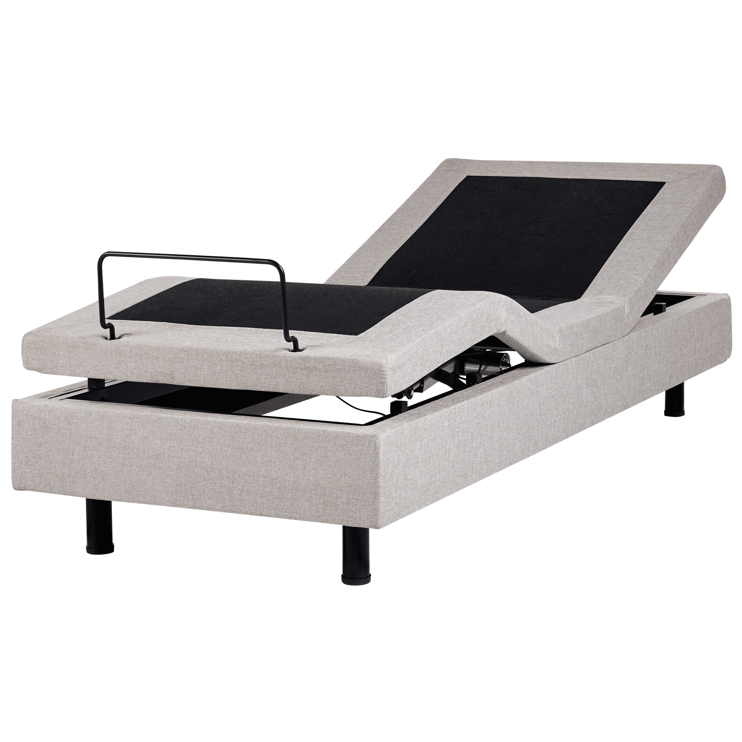 Säädettävä sänky ilman päätyä kangas DUKE 80 x 200 cm Beige