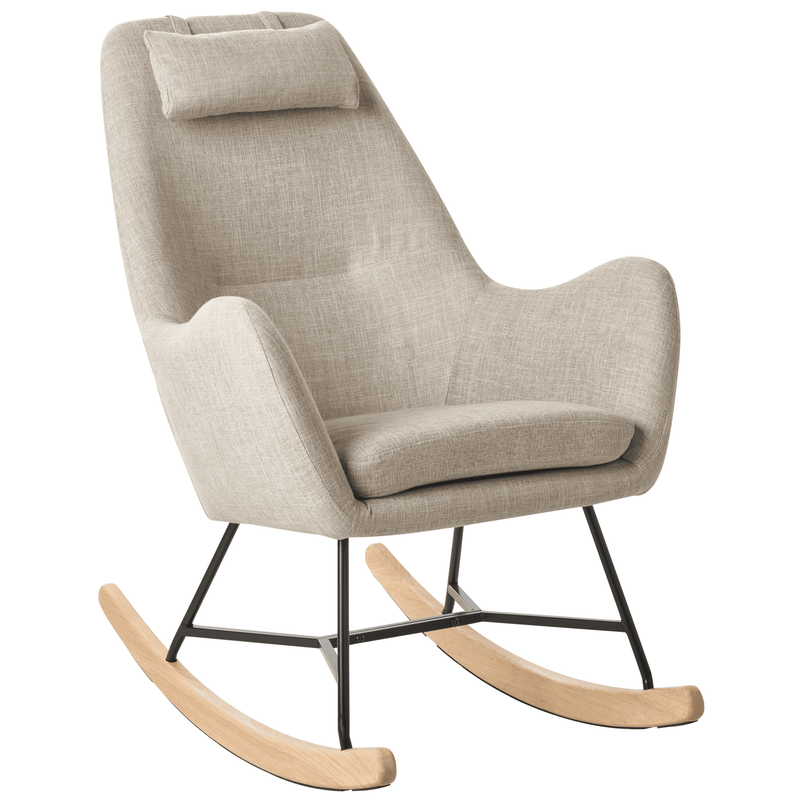 Keinutuoli ARRIE kangas Vaaleanbeige