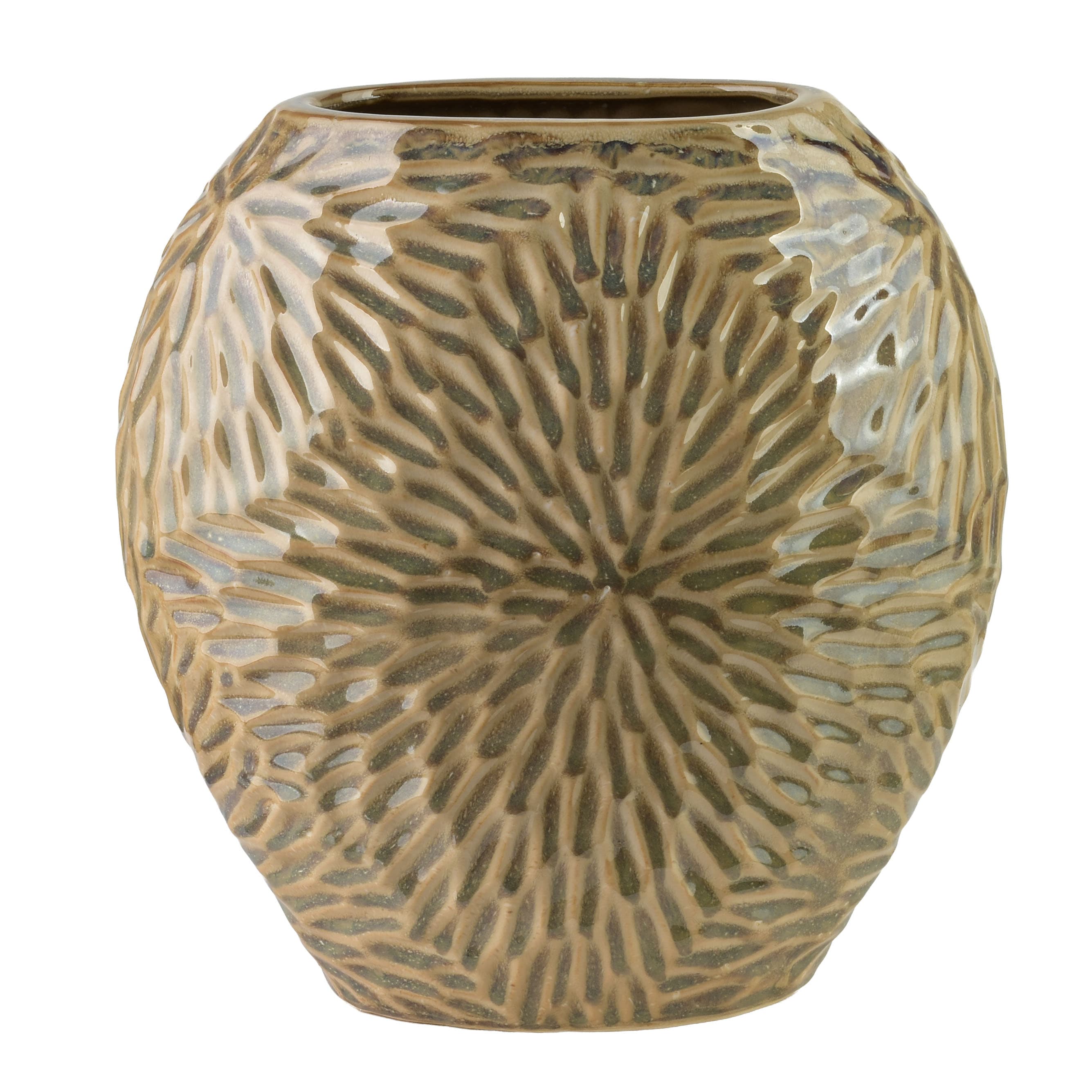 Maljakko keramiikka YARINE YARINE 25x12x26 beige 1kpl – MONDEX