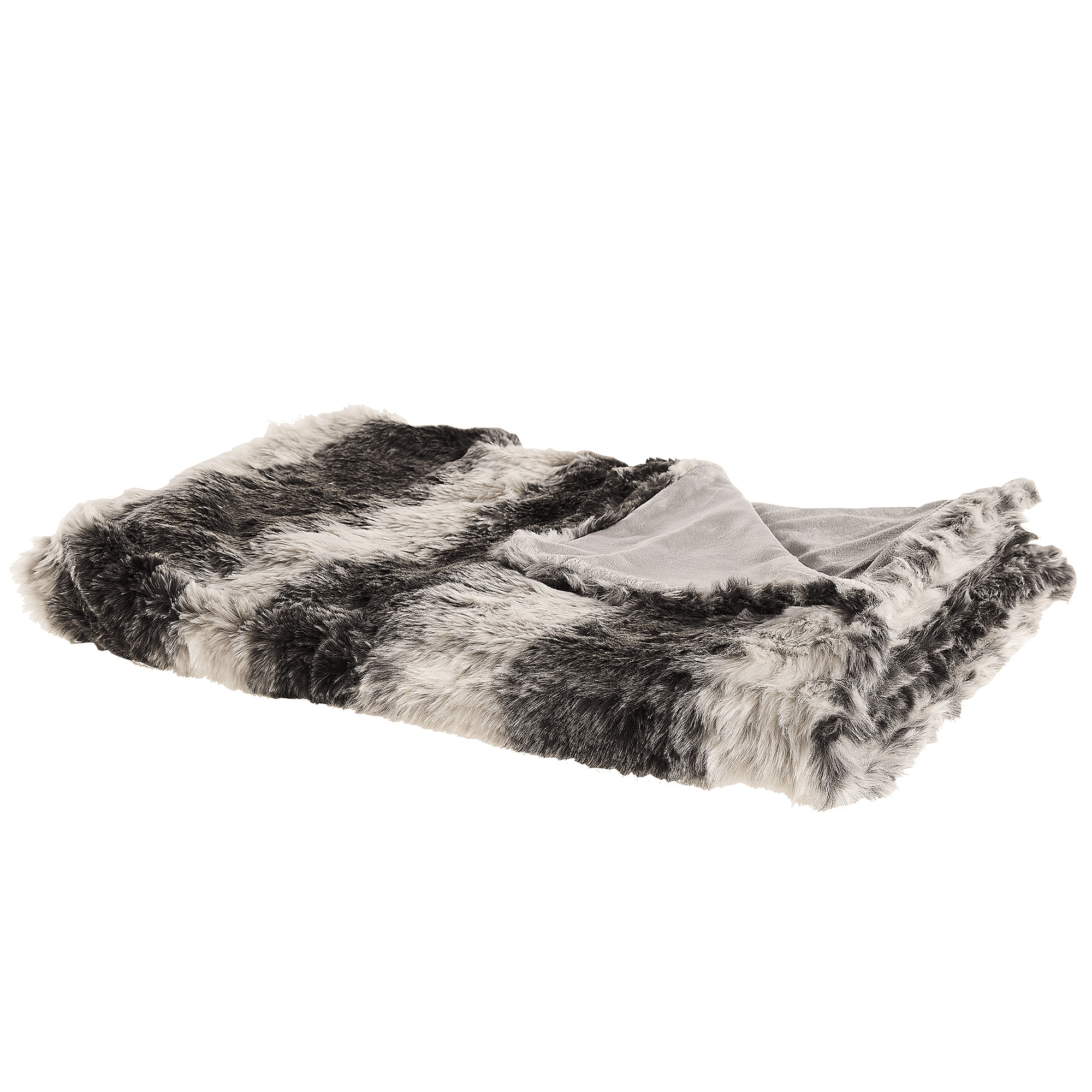 Torkkupeitto TAZA kangas 180 x 220 cm Harmaa – Beliani