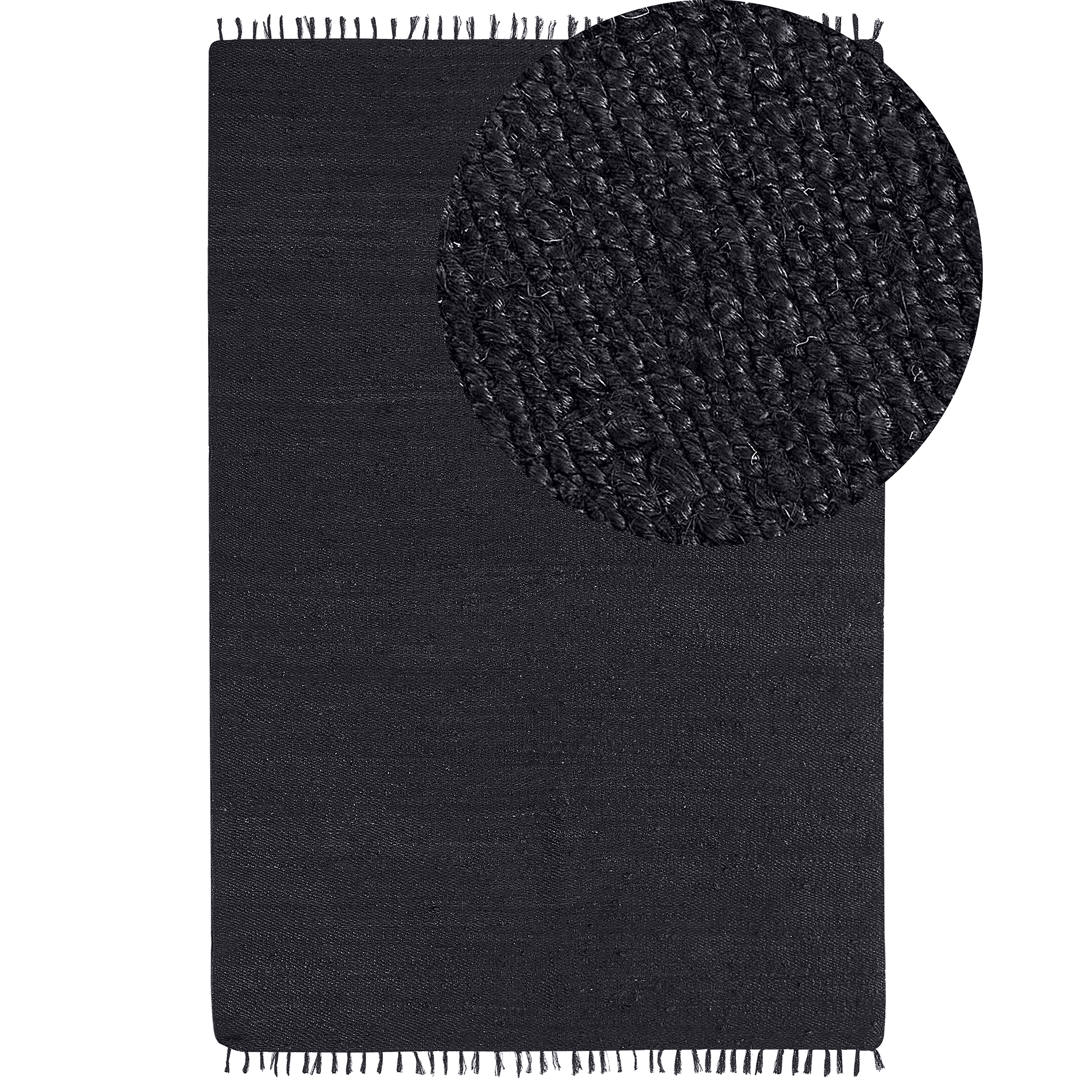 Matto SINANKOY Musta 200 x 300 cm juutti