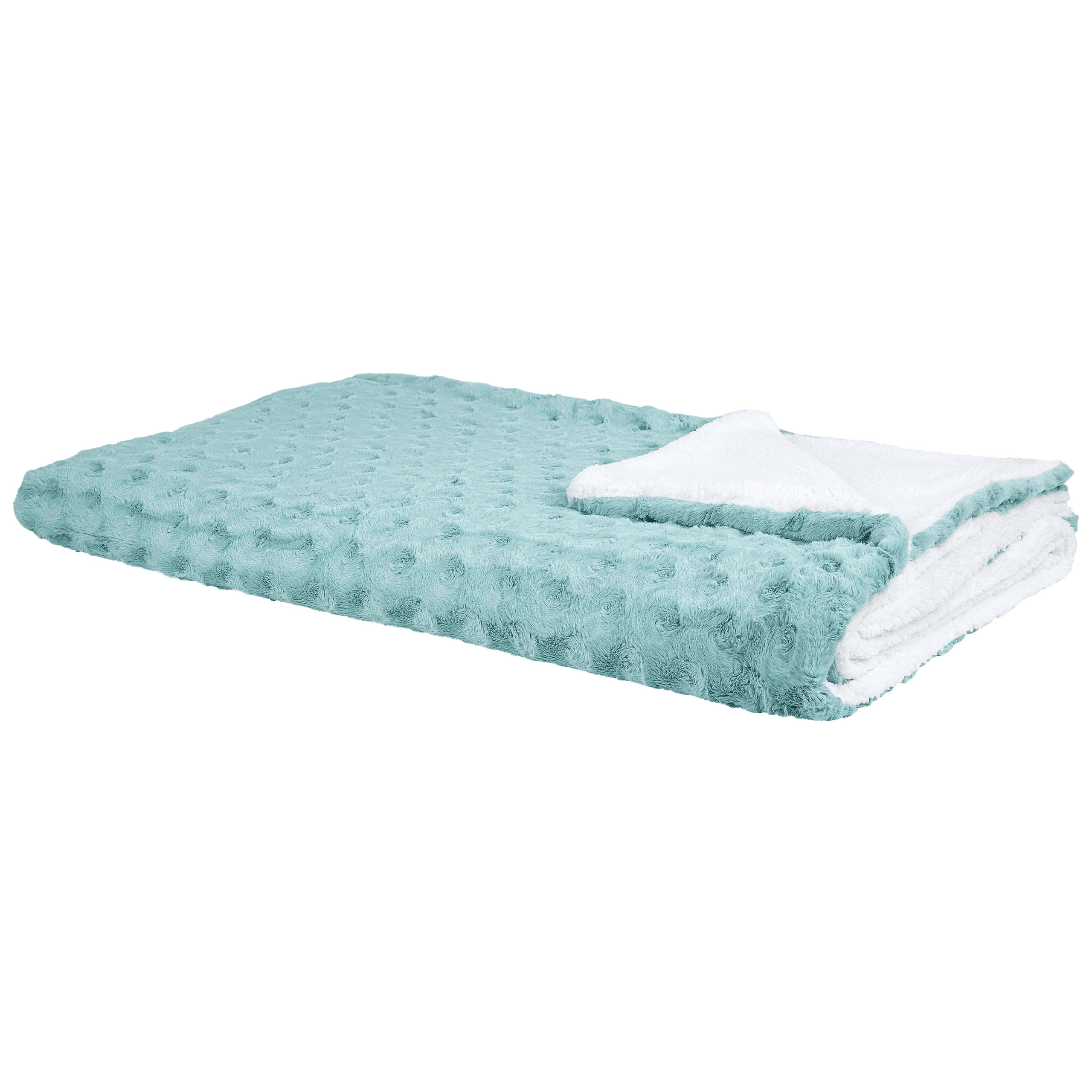 Päiväpeitto KANDILLI 200 x 220 cm Vaaleanvihreä – Beliani