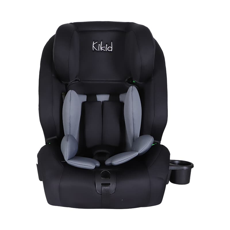 Kikid Turvaistuin Premium 76-150cm i-Size ISOFIX R129, musta-harmaa – Kikid