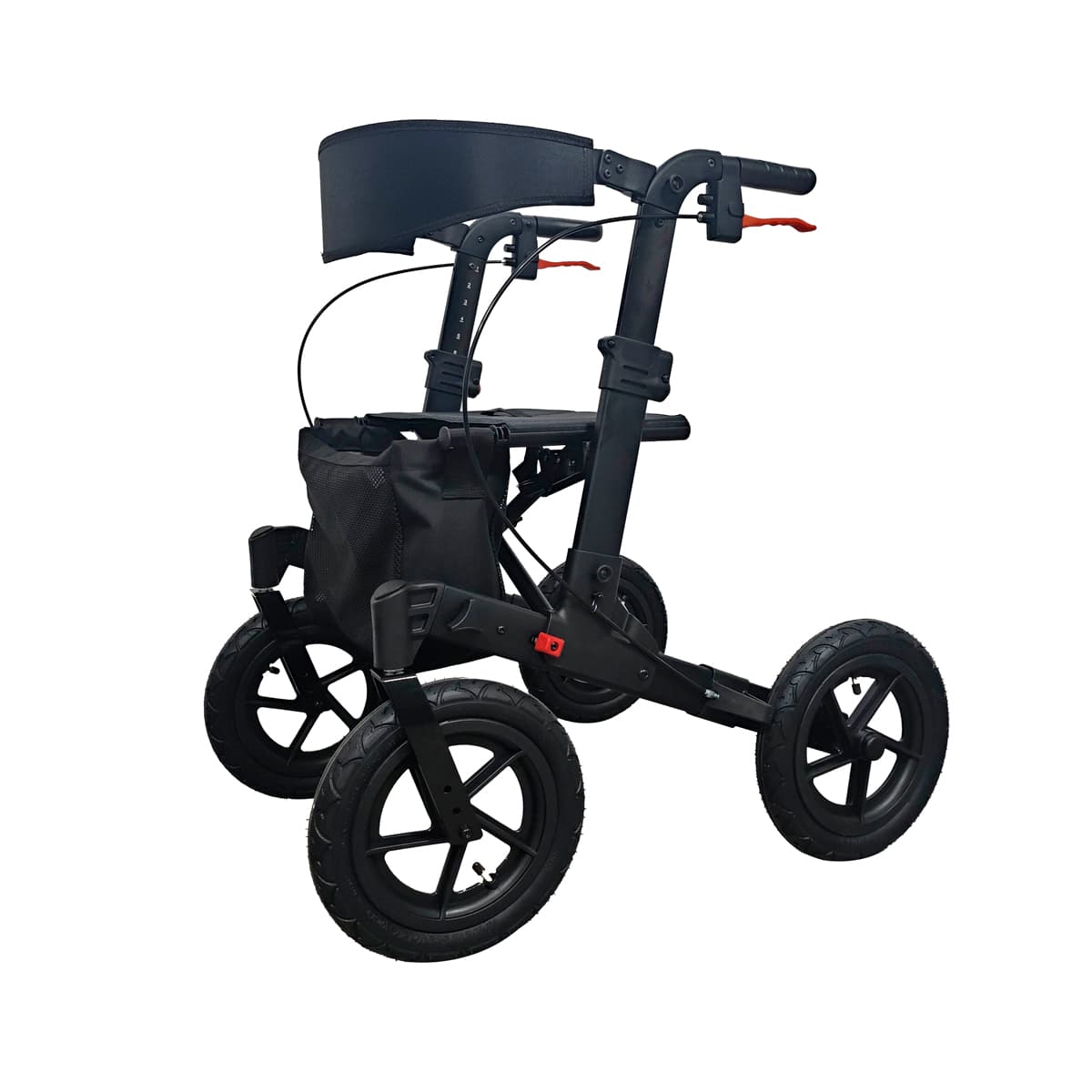 Arvo Rollaattori Outdoor, musta – Arvo