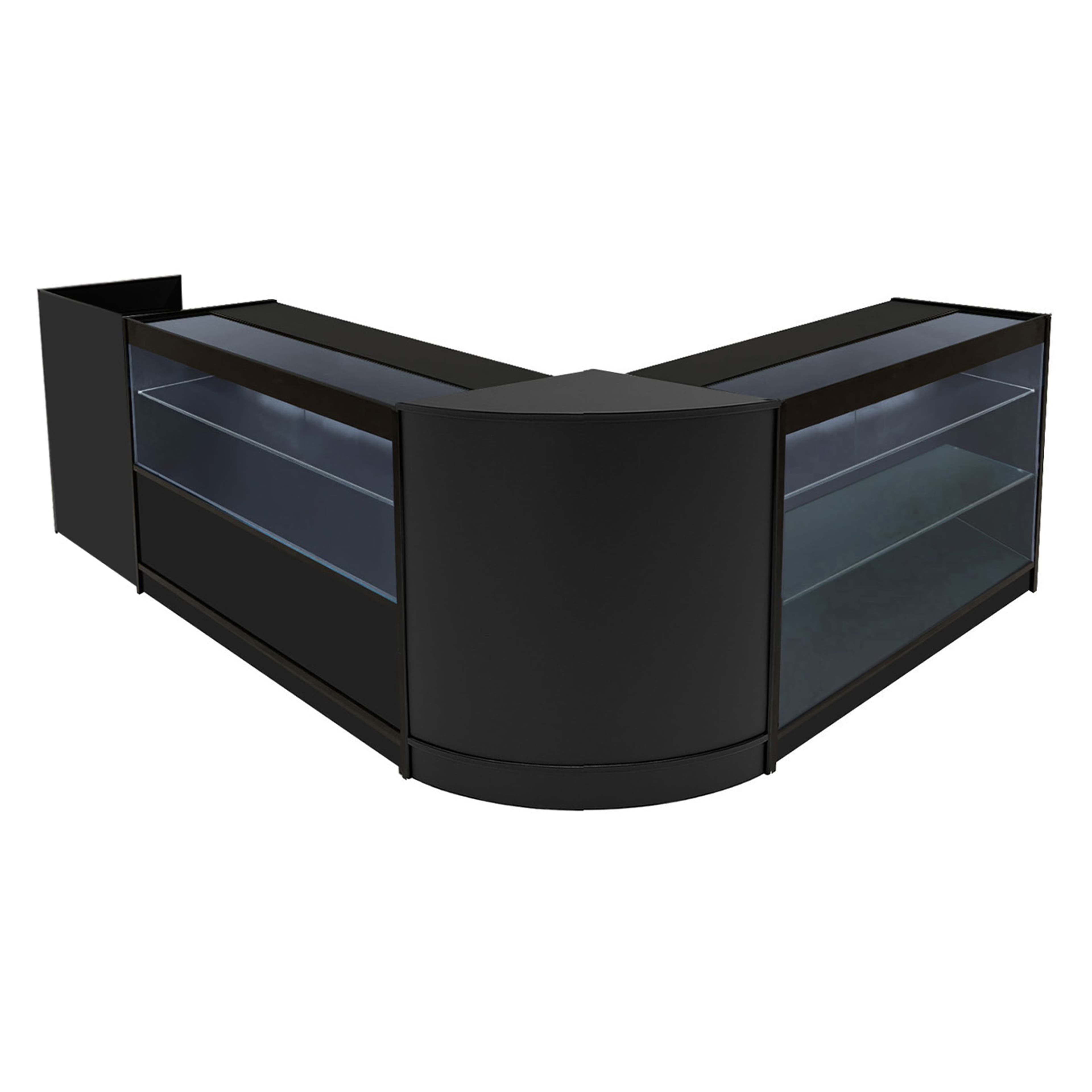 Vega LED-myymälätiskisarja K1200, C1200, TB60 ja CM60 - musta – Monstershop