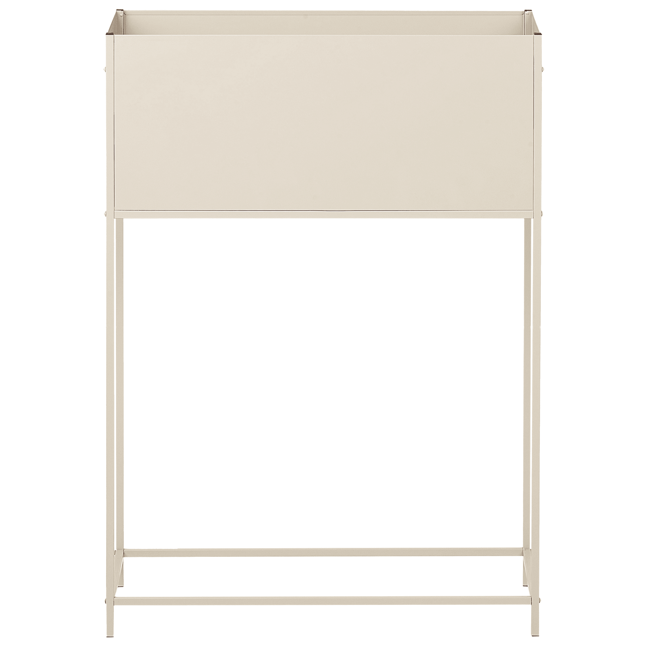 Korotettu kukkaruukku TAPIEN metalli 70 cm Beige