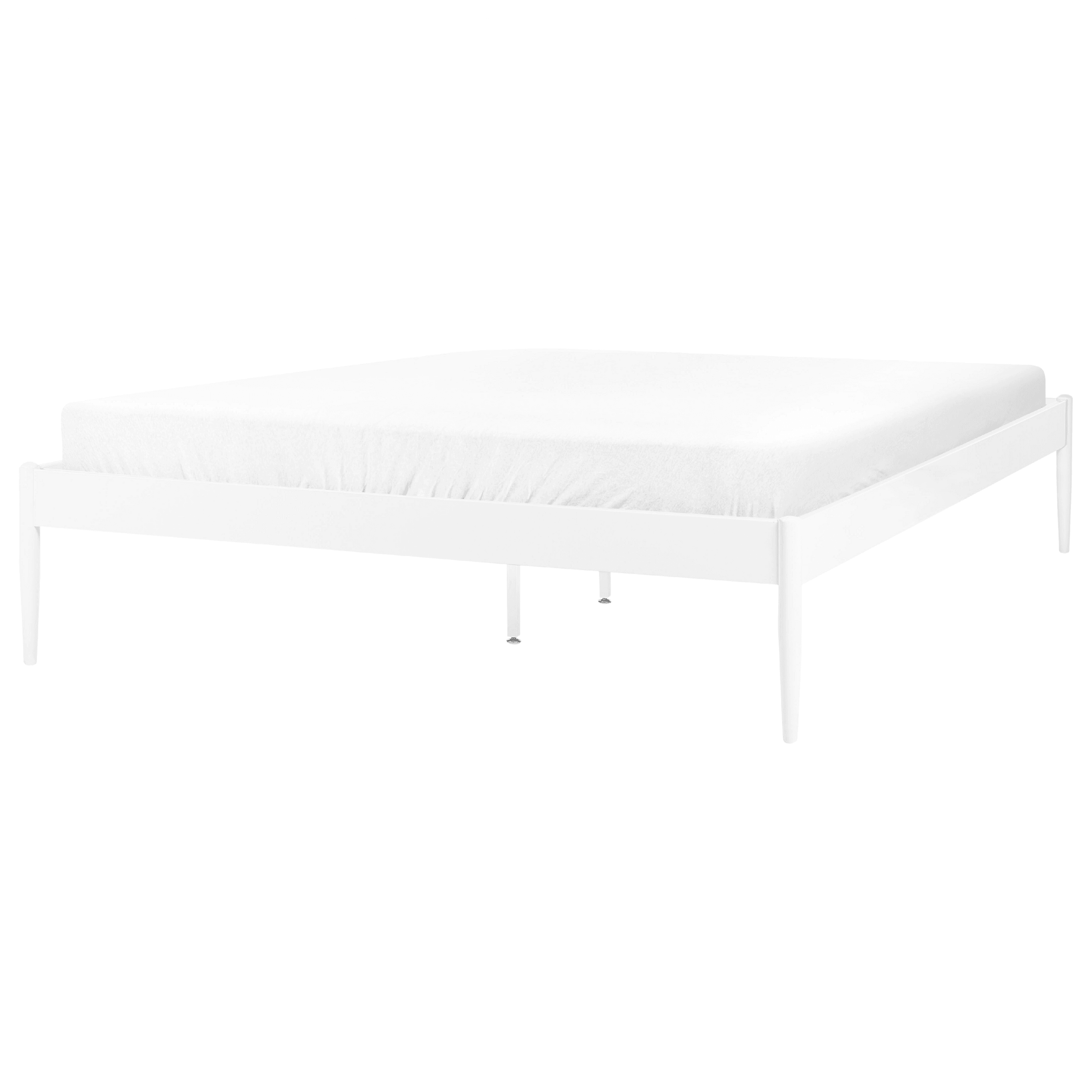 Sänky metalli VAURS 160 x 200 cm Valkoinen