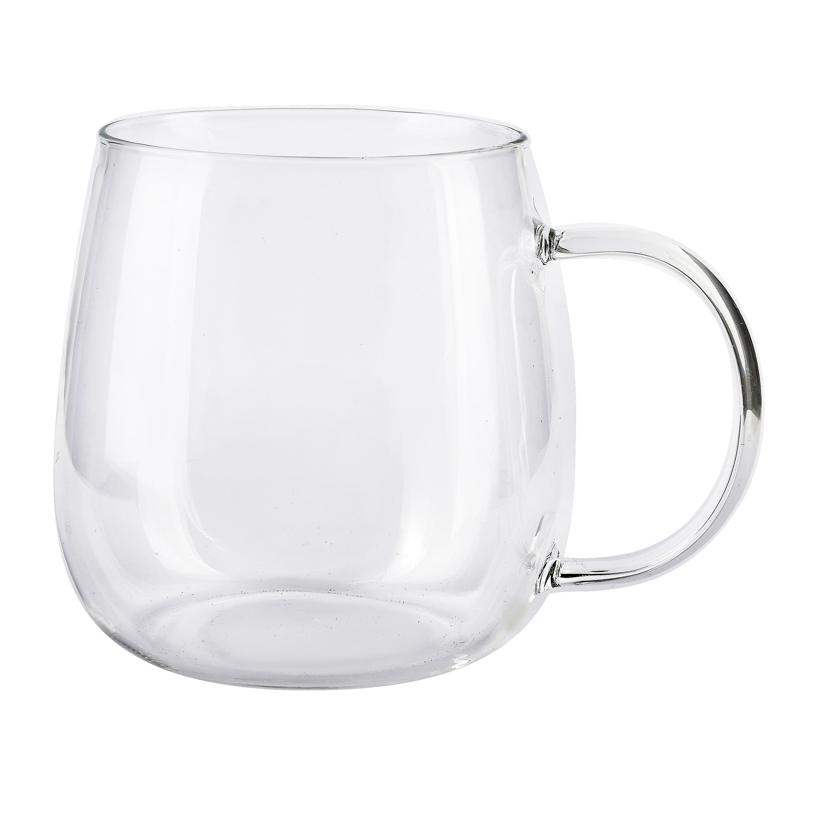 Allesken, läpinäkyvä, borosilikaattilasi muki, 400 ml, P:11.5 x L:9.5 x K:7.5 cm
