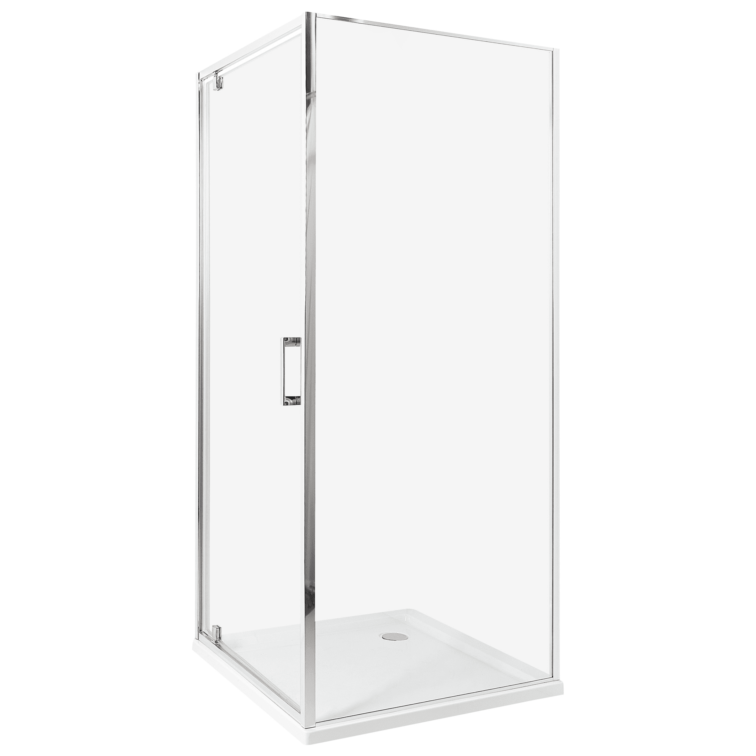 Suihkunurkka DARLI 80 x 80 x 185 cm Hopea