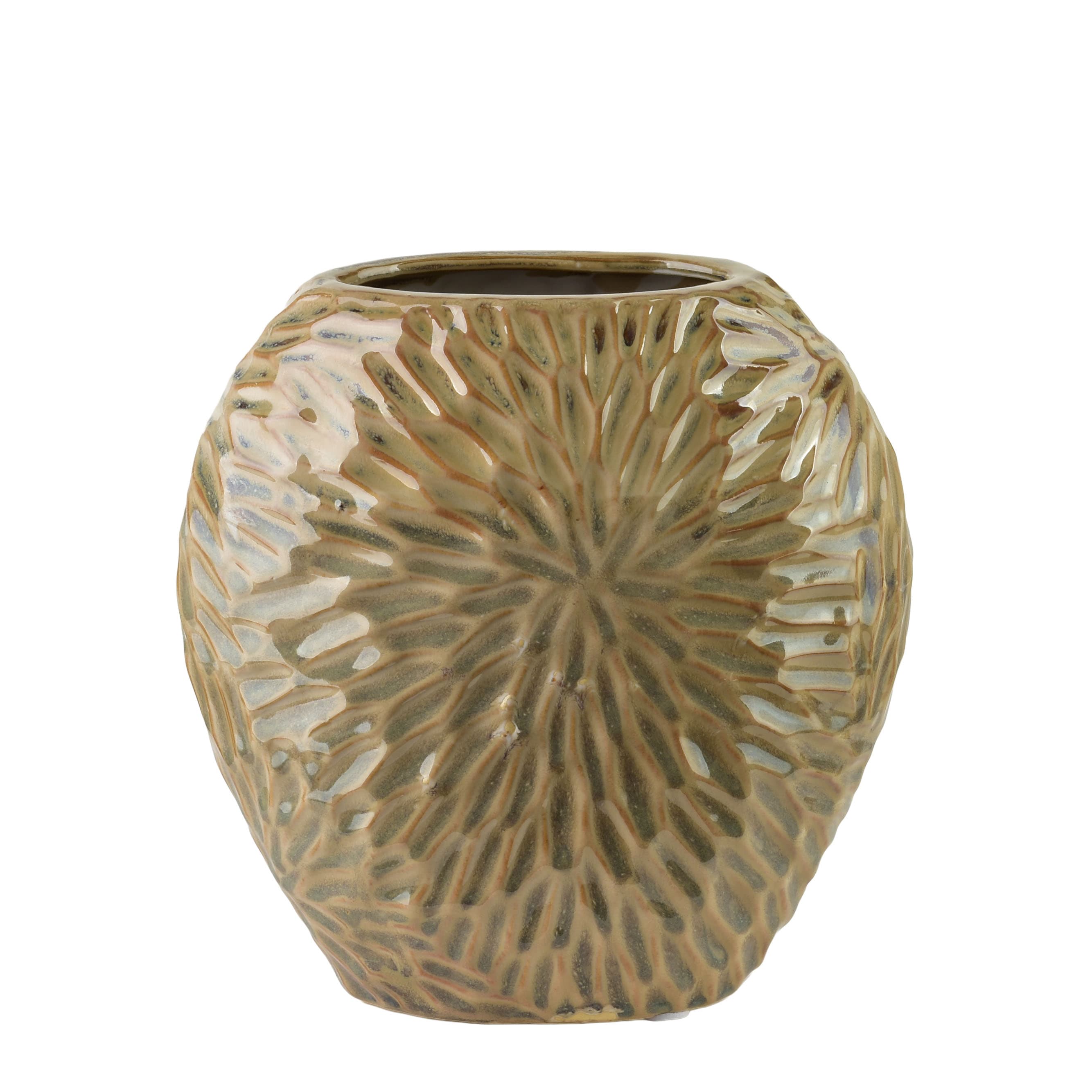 Maljakko keramiikka Yarine Yarine 20x10x20 beige 1kpl – MONDEX