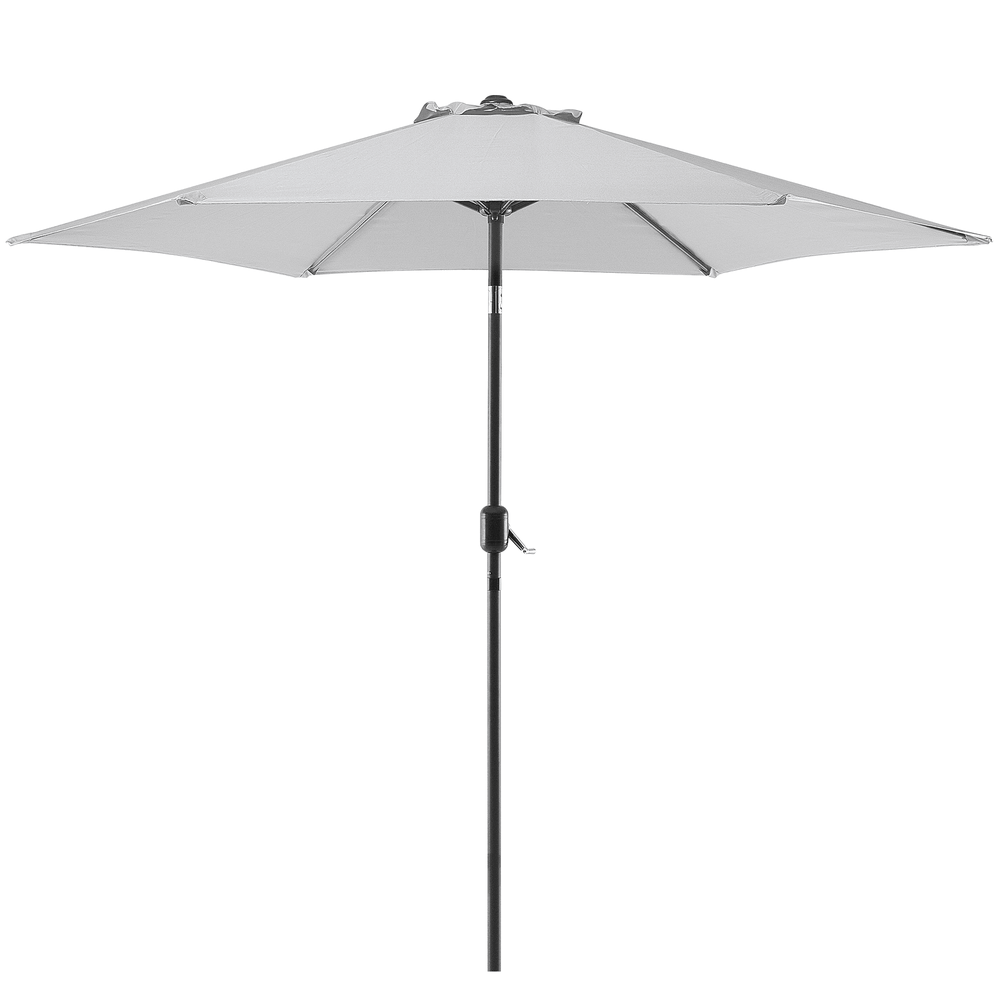 Aurinkovarjo 270 cm VARESE Vaaleanharmaa – Beliani
