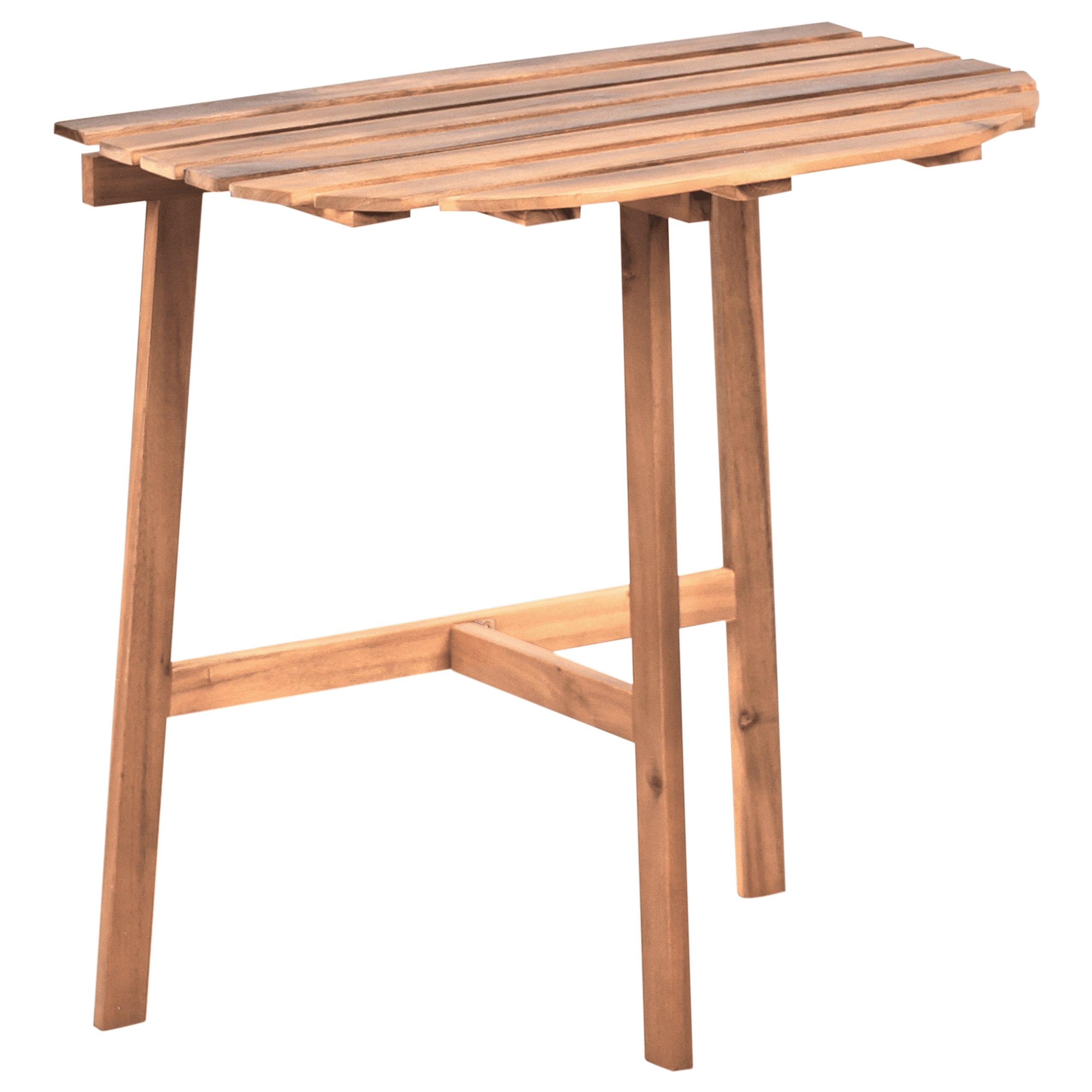 Bistropöytä OSIGO 44 cm 70 cm akaasia Ruskea