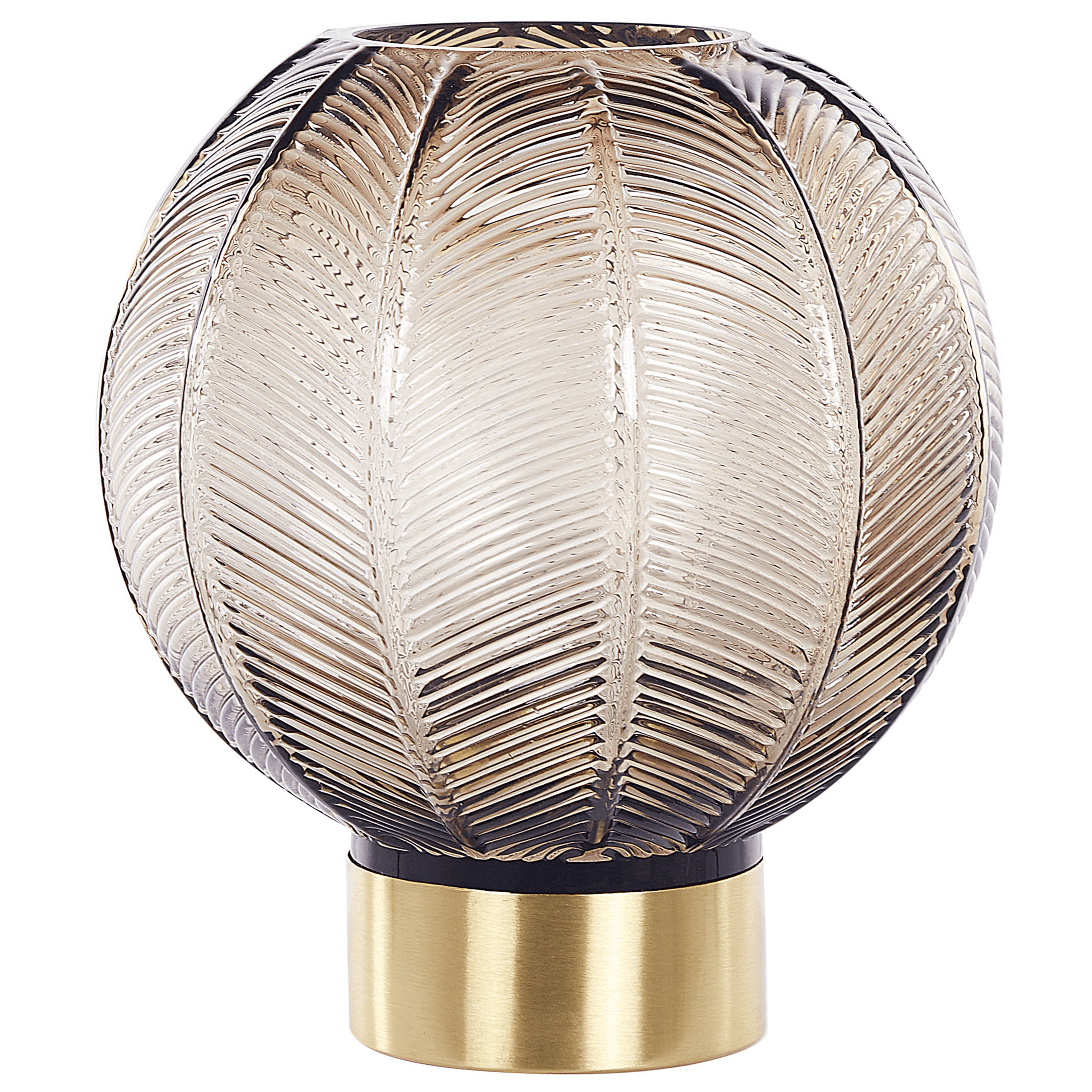 Kukkamaljakko FELLI lasi 24 cm Ruskea