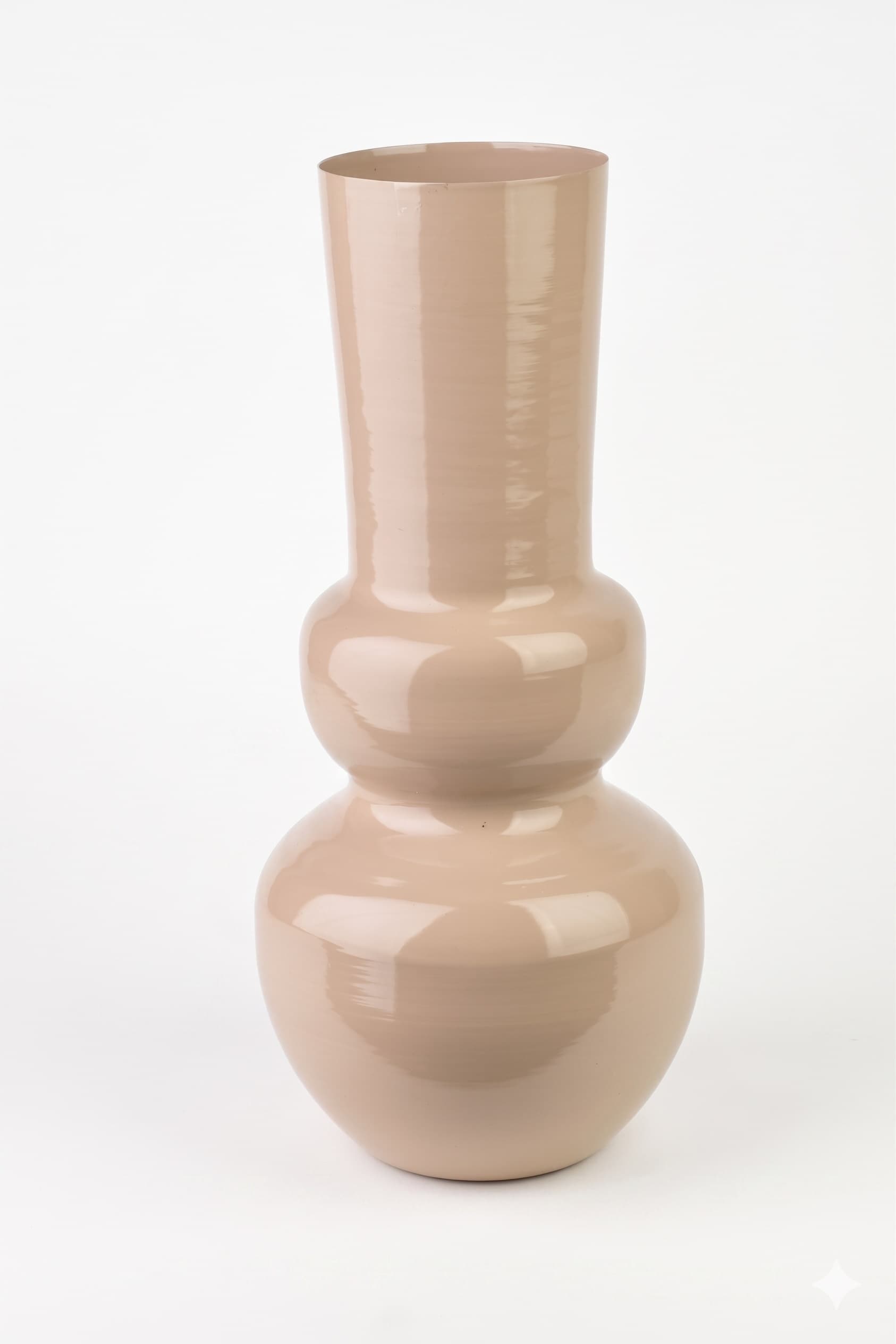 Maljakko metalli MONDEX ROGER 10x17x36 cm beige 1 kpl – MONDEX