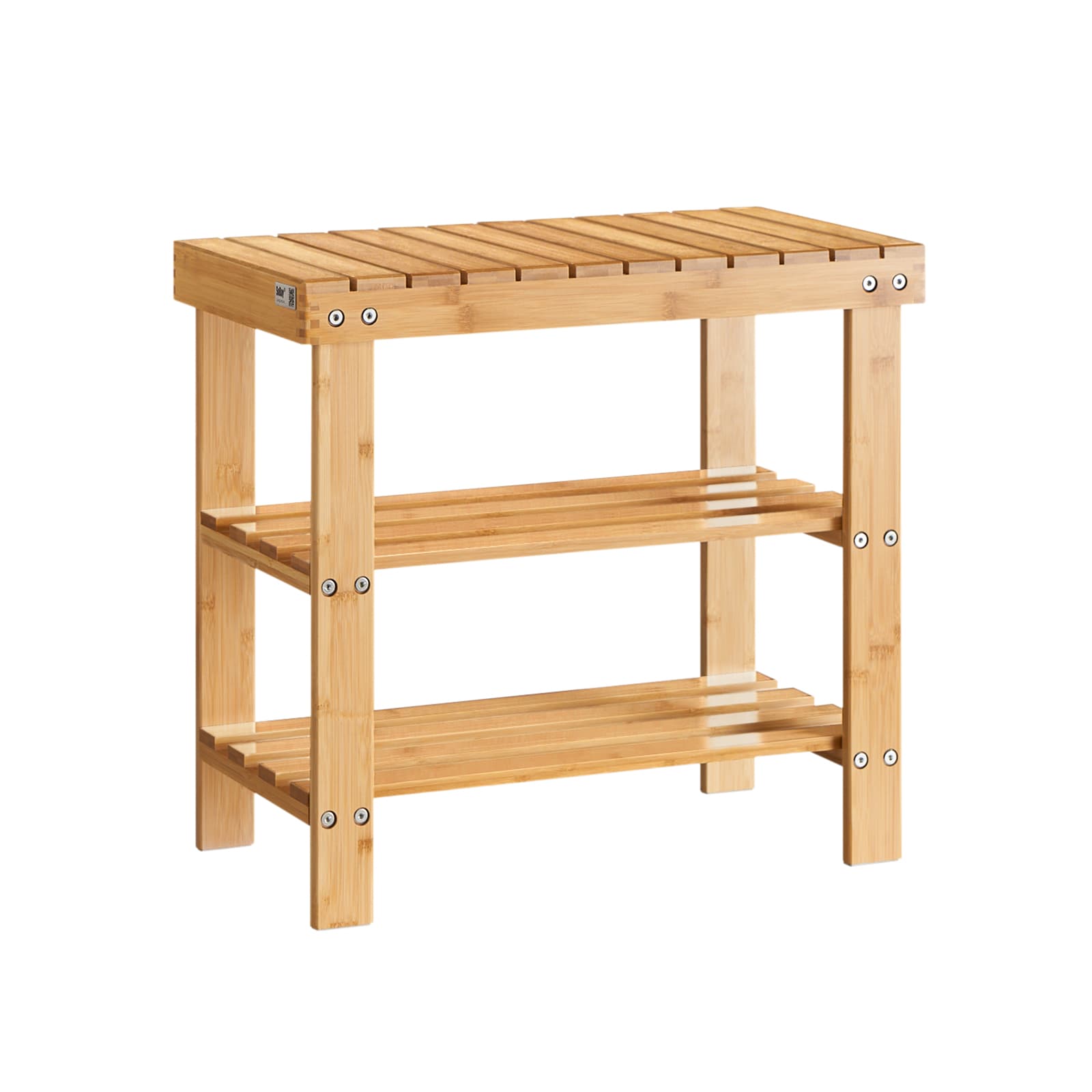 SoBuy Bambu kenkäkaappi luonnollinen FSR02-K-N – SoBuy