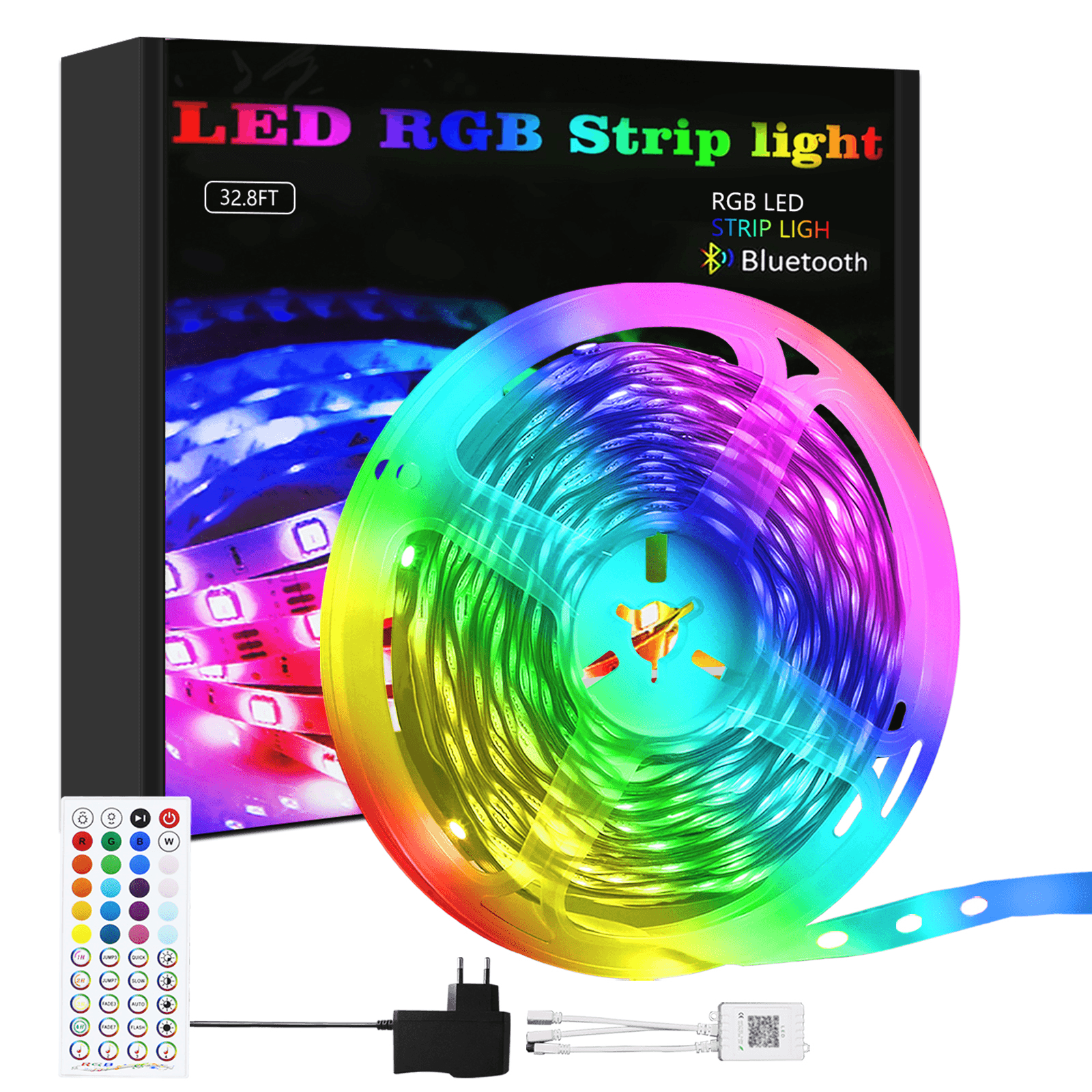 NETTLIFE 10m,monivärinen,muovinen,LED - nauha – Nettlife