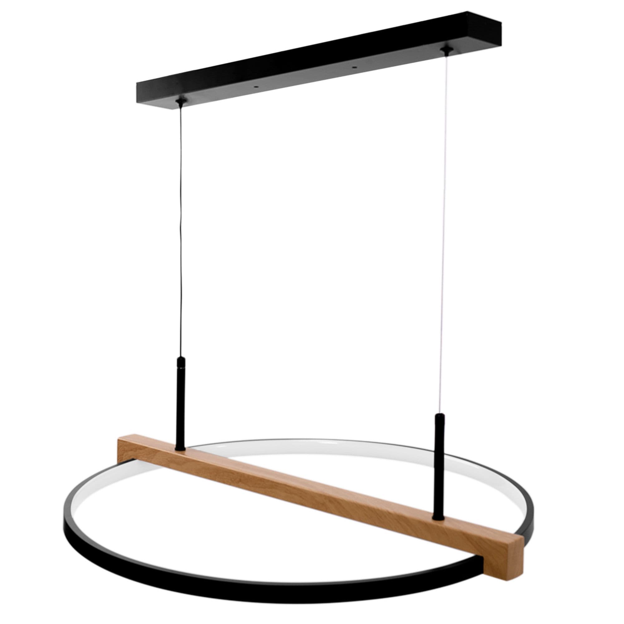 TOOLIGHT riippuva kattovalaisin LED APP1530-CP musta, 54x60x45cm – Toolight