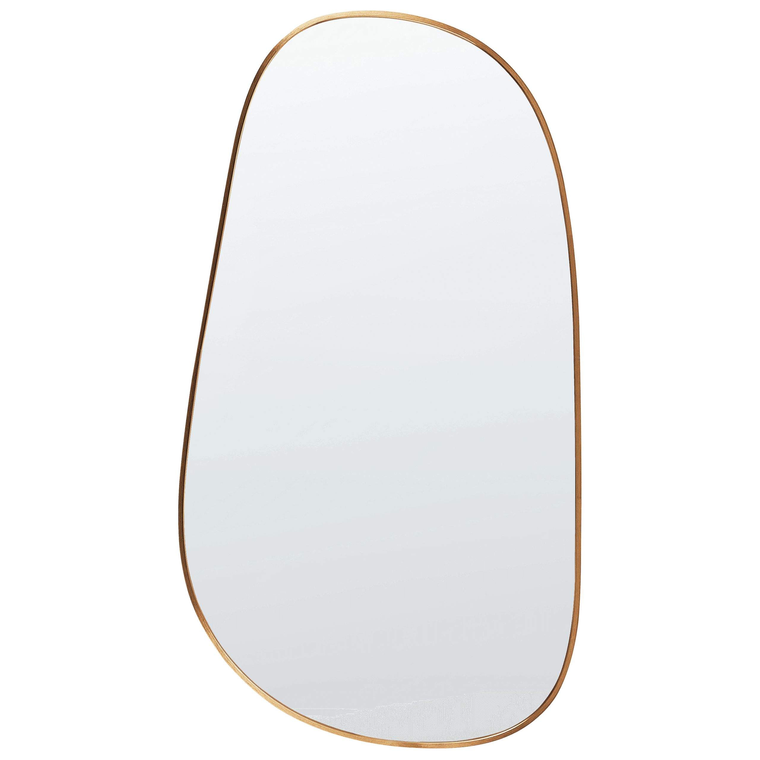 Seinäpeili VERNAIS 57 cm 110 cm metalli Kulta