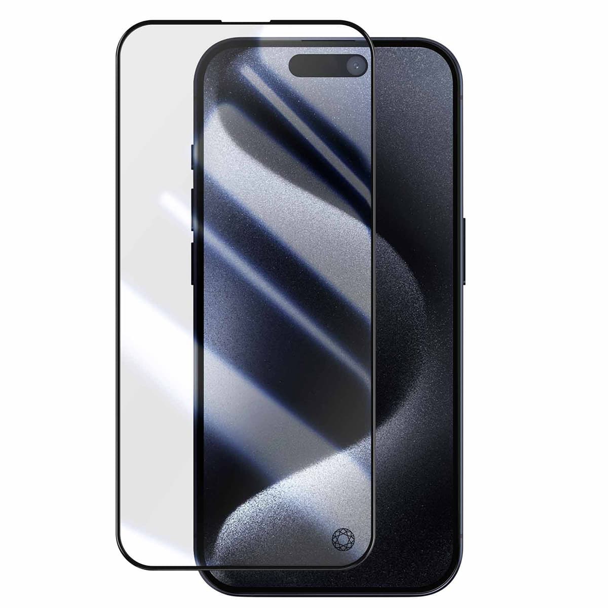 Näytönsuoja iPhone 15 Pro Max Orgaanista Lasia 2.5D Alkuperäinen