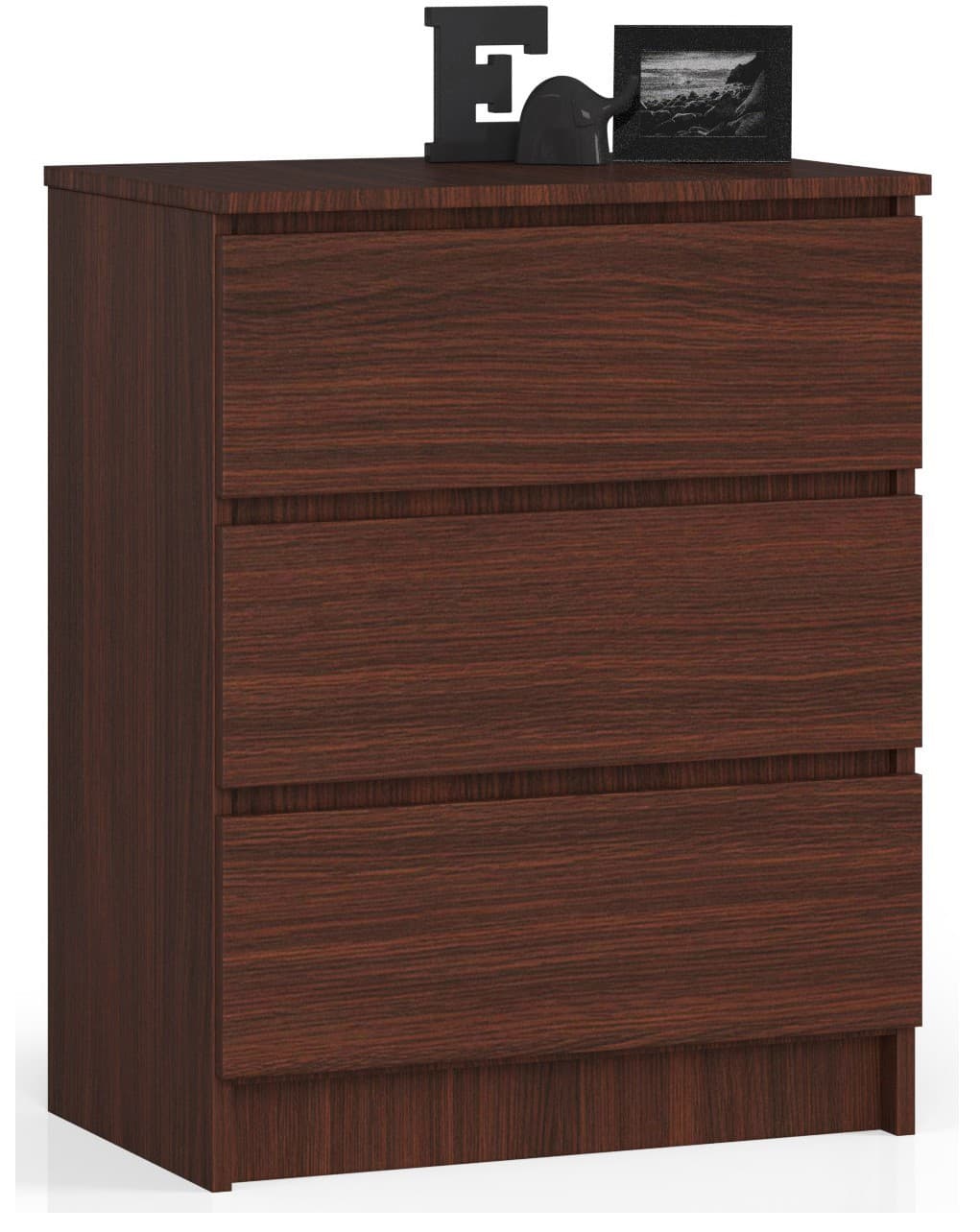 Akord Lipasto 3 laatikkoa Wenge 60x40x77 – Akord