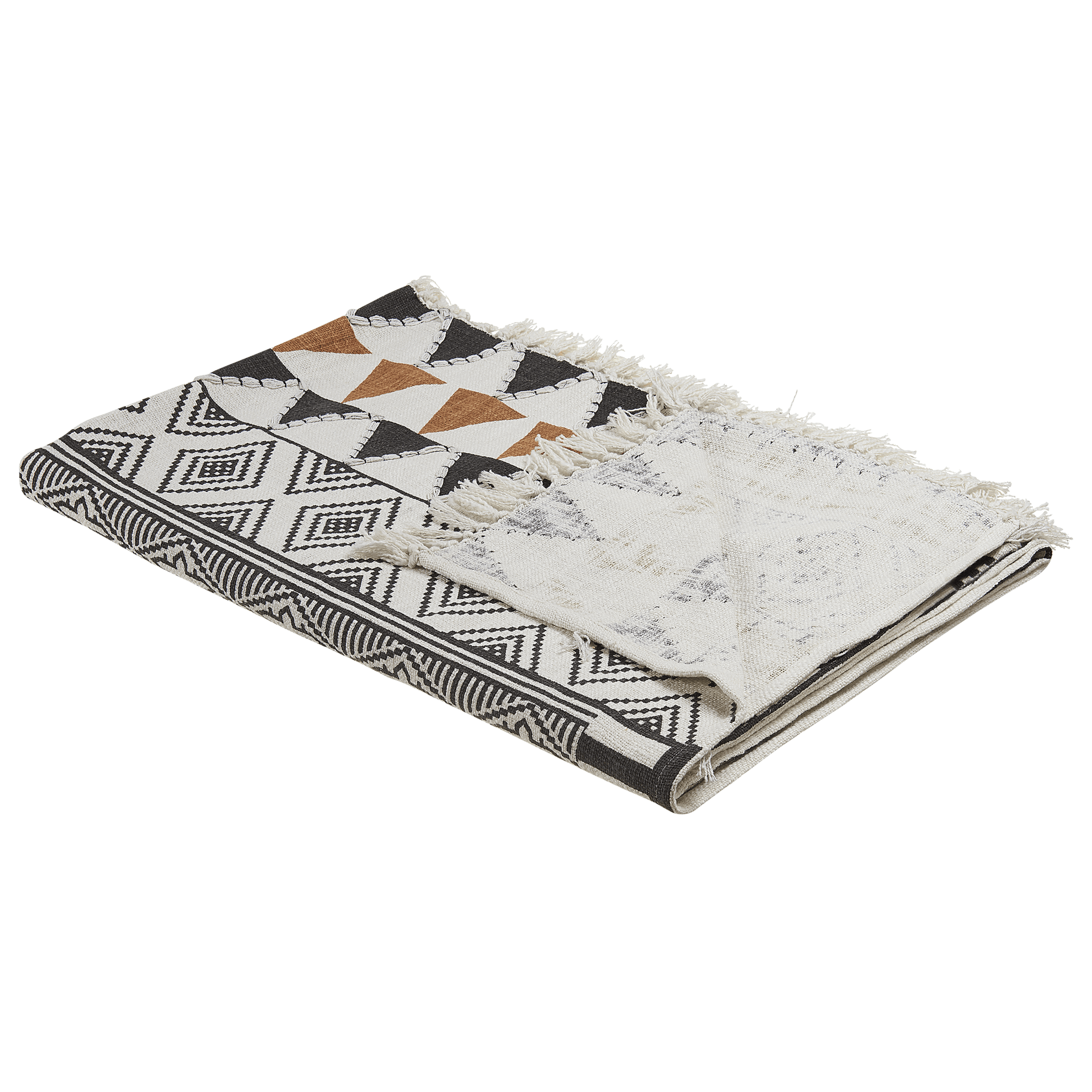 Torkkupeitto PRODDATUR puuvilla 130 x 180 cm Monivärinen – Beliani