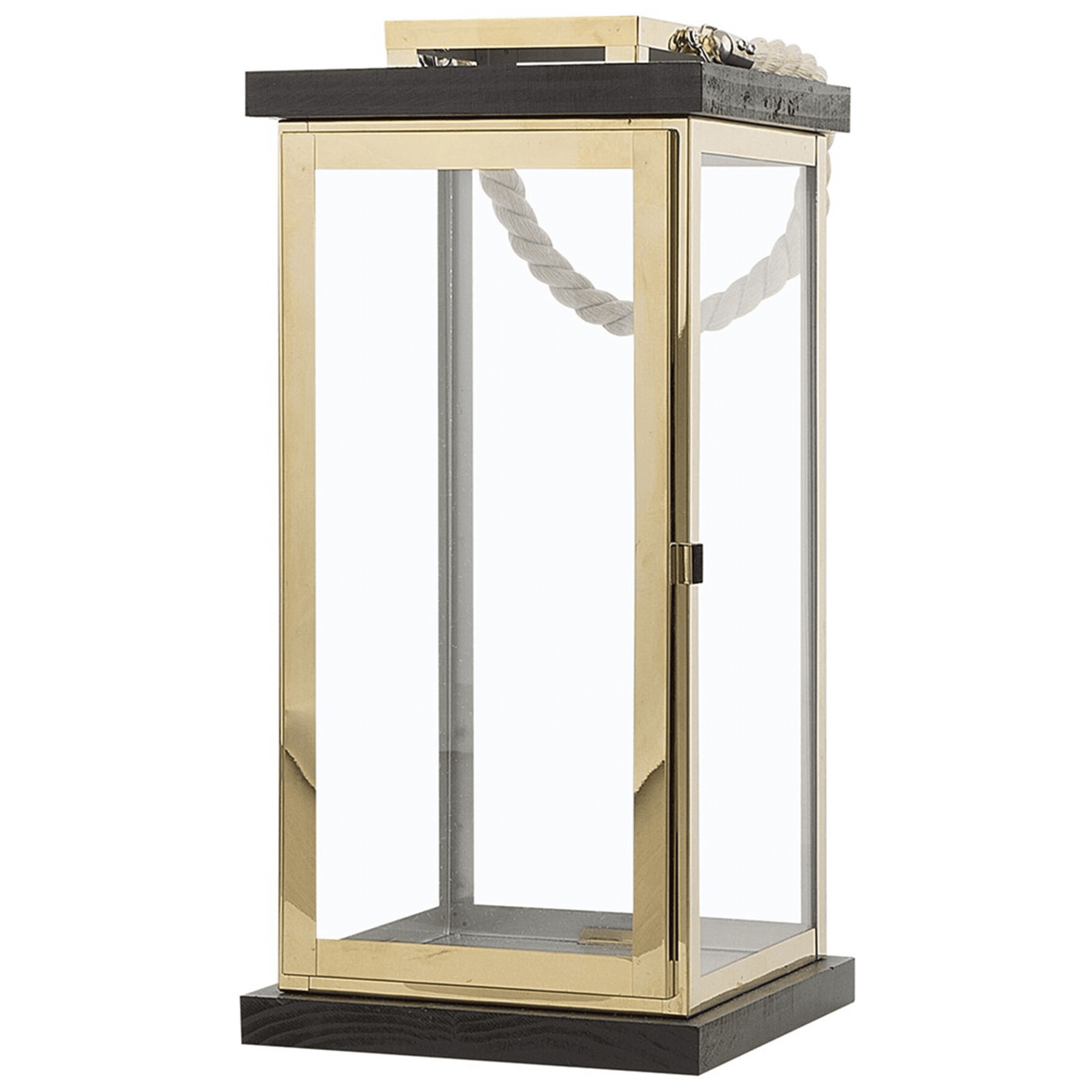 Lyhty BORNEO metalli 41 cm Messinki – Beliani