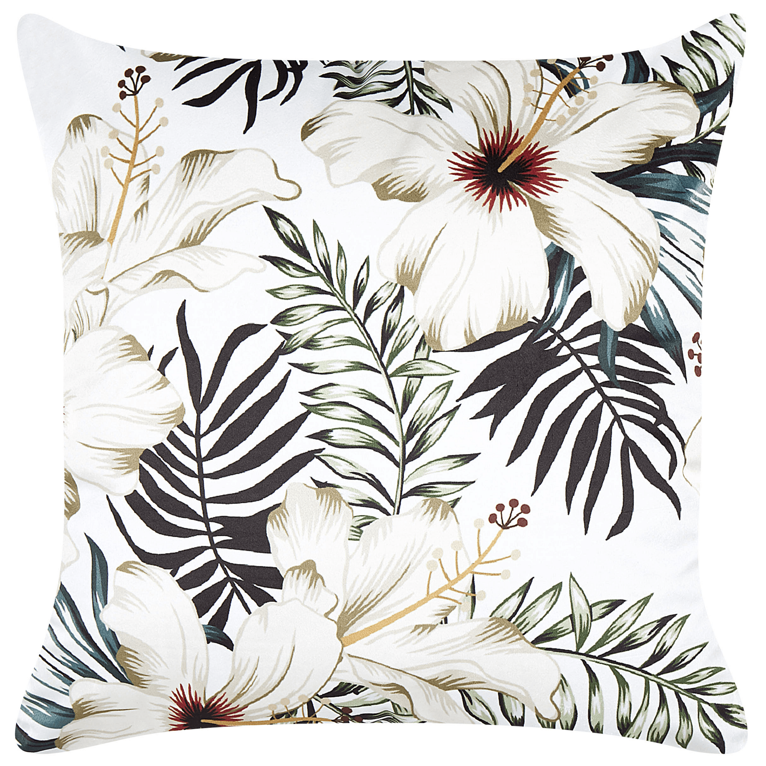 Koristetyyny OKRA sametti 45 x 45 cm Monivärinen Kasvikuvio