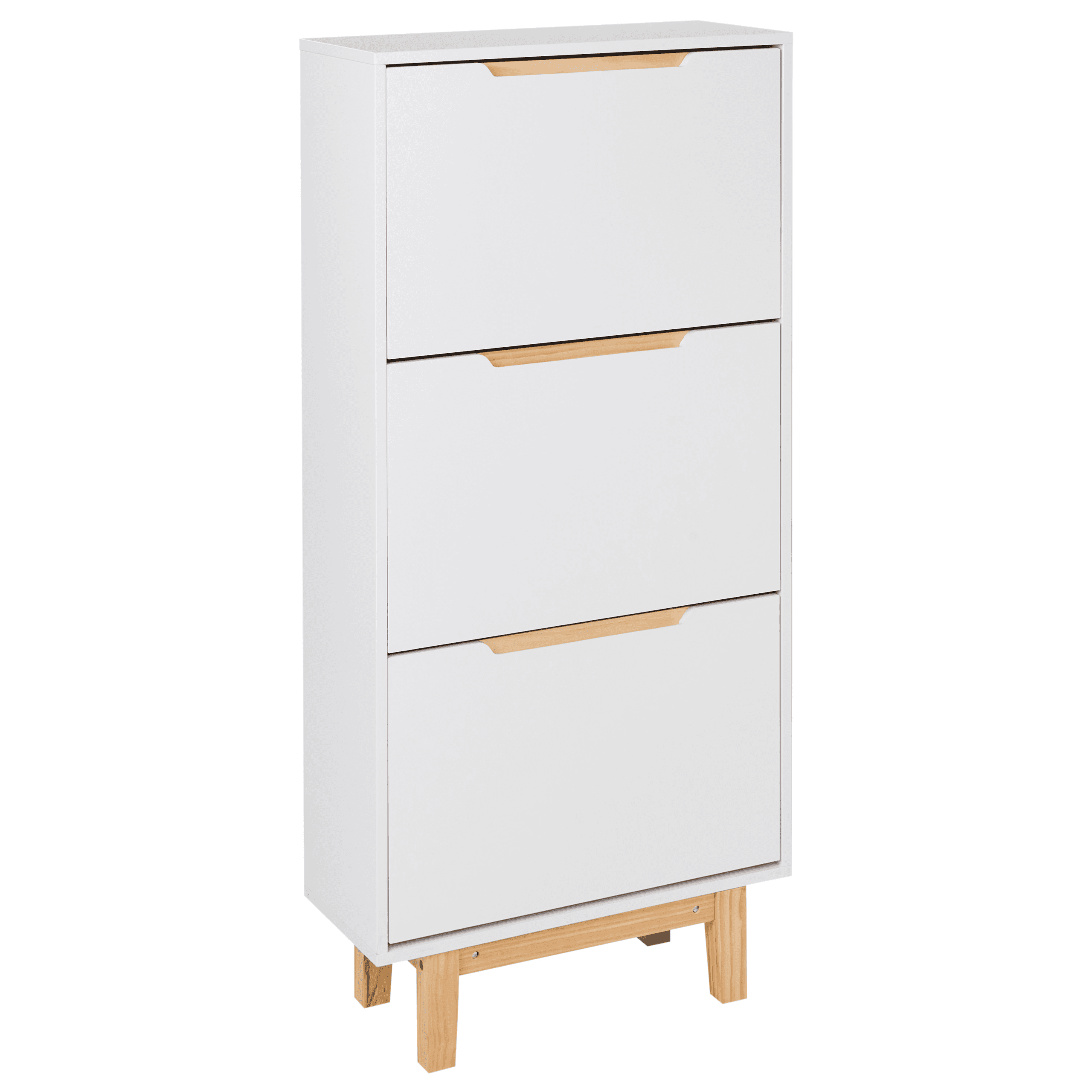 Kenkäkaappi SANDFLY Valkoinen – Beliani