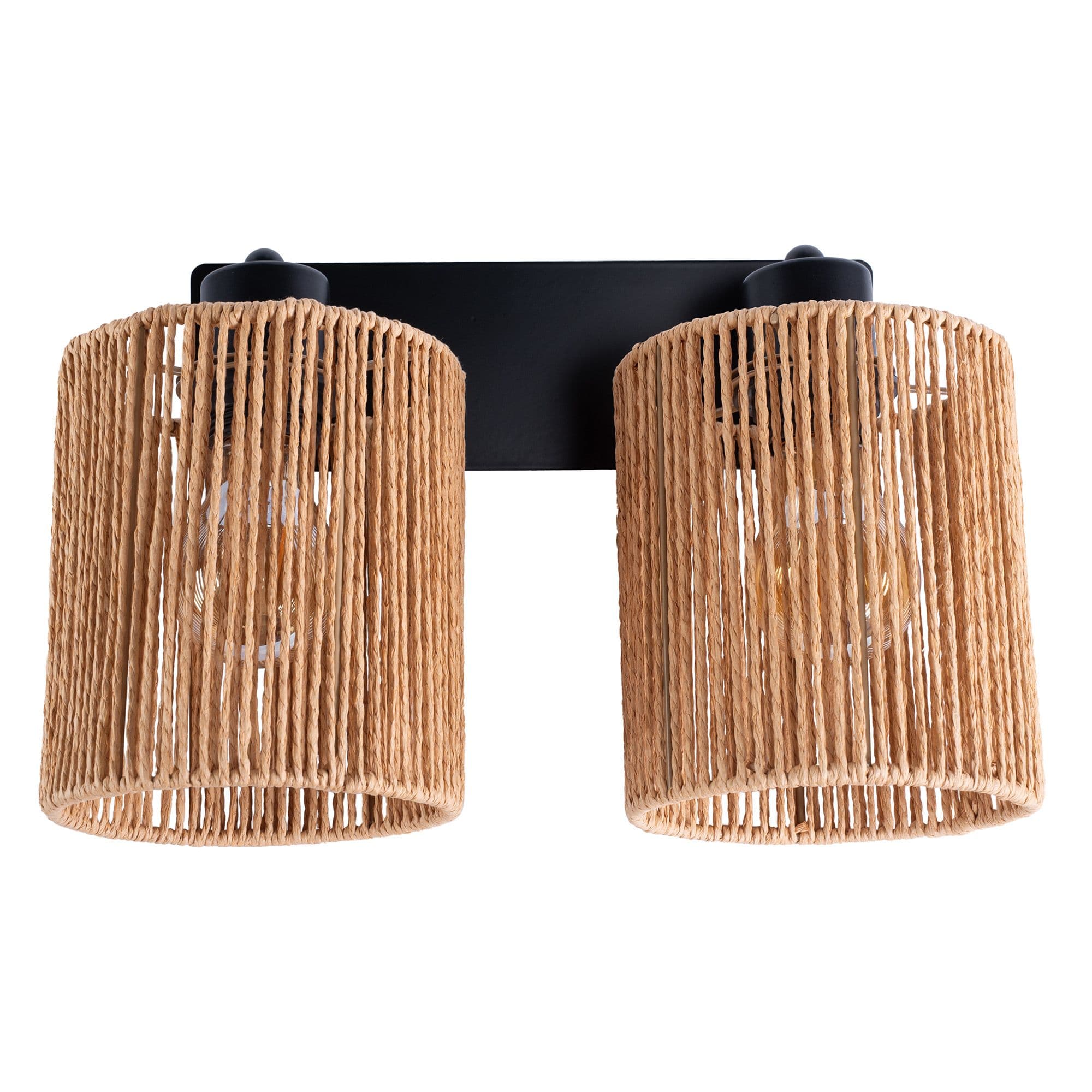 TOOLIGHT seinävalaisin APP1824-2W musta, 26x14x22cm – Toolight