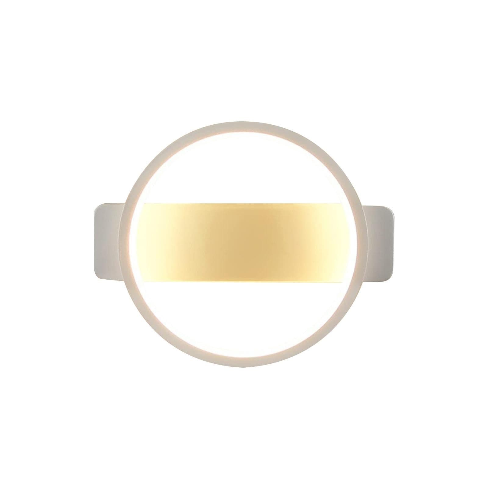 NETTLIFE Sisä- LED - seinävalaisin - Valkoinen, Moderni, Design - seinävalaisin, 7W, Lämmin Valkoinen, 3000K – Nettlife