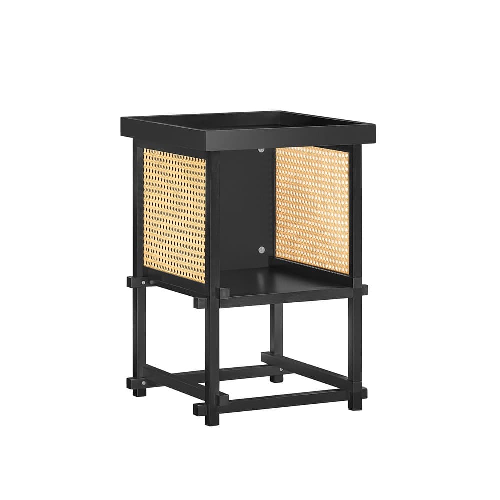 SoBuy Yöpöytä Lipasto Sohvapöytä Sivupöytä modernia muotoilua keittiön pöytä HFBT03-SCH – SoBuy