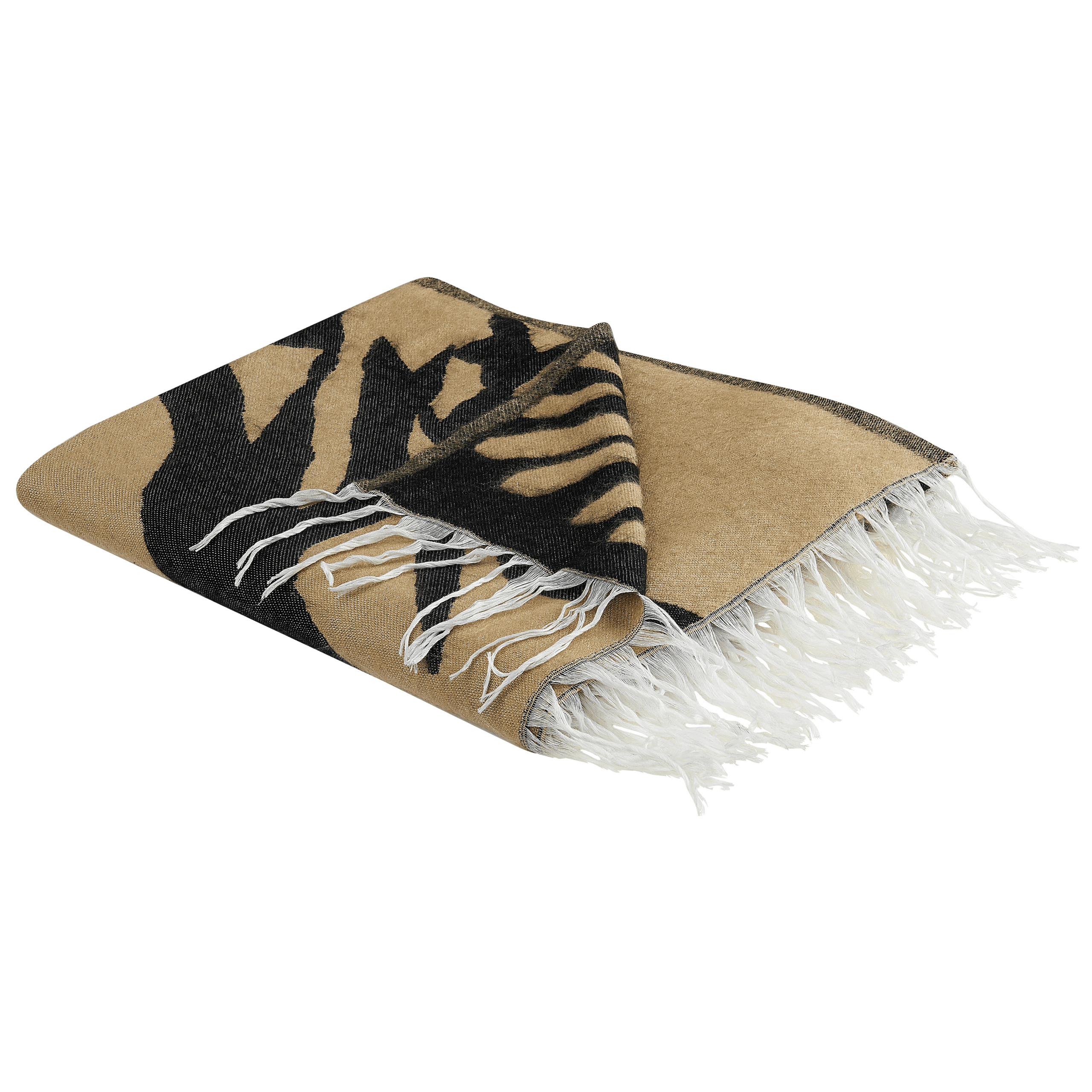 Torkkupeitto KUDIYA 130 x 170 cm Beige – Beliani