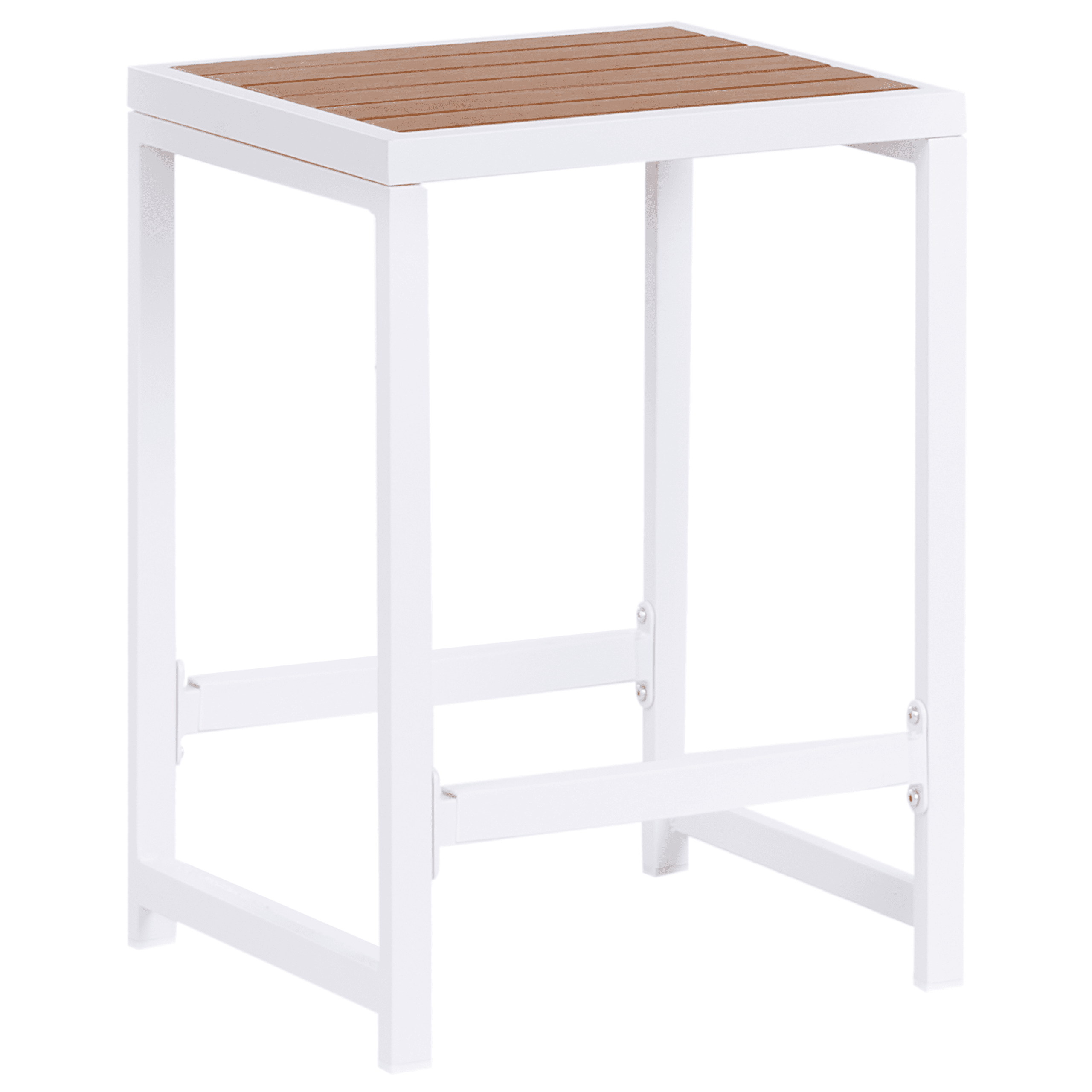 Puutarhatuoli AVETRANA Ruskea/valkoinen