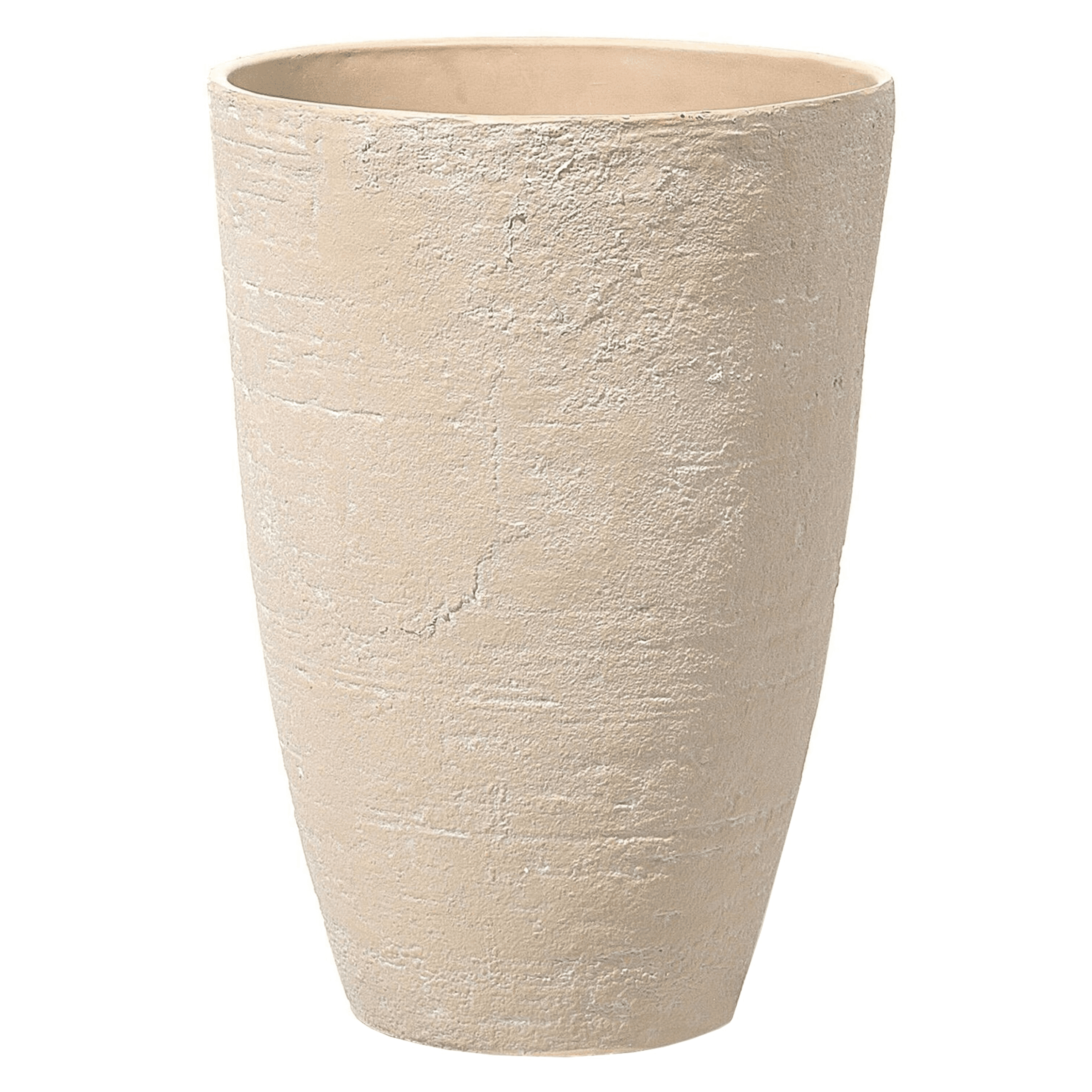 Kukkaruukku CAMIA 43 cm Beige – Beliani